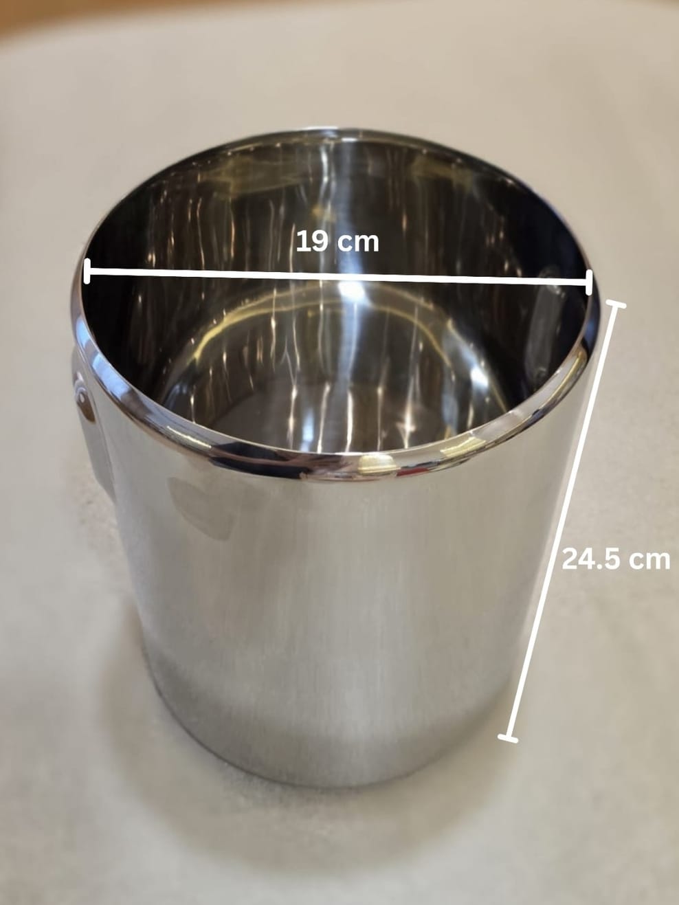 Stainless Steel Container 19x24.5 cm