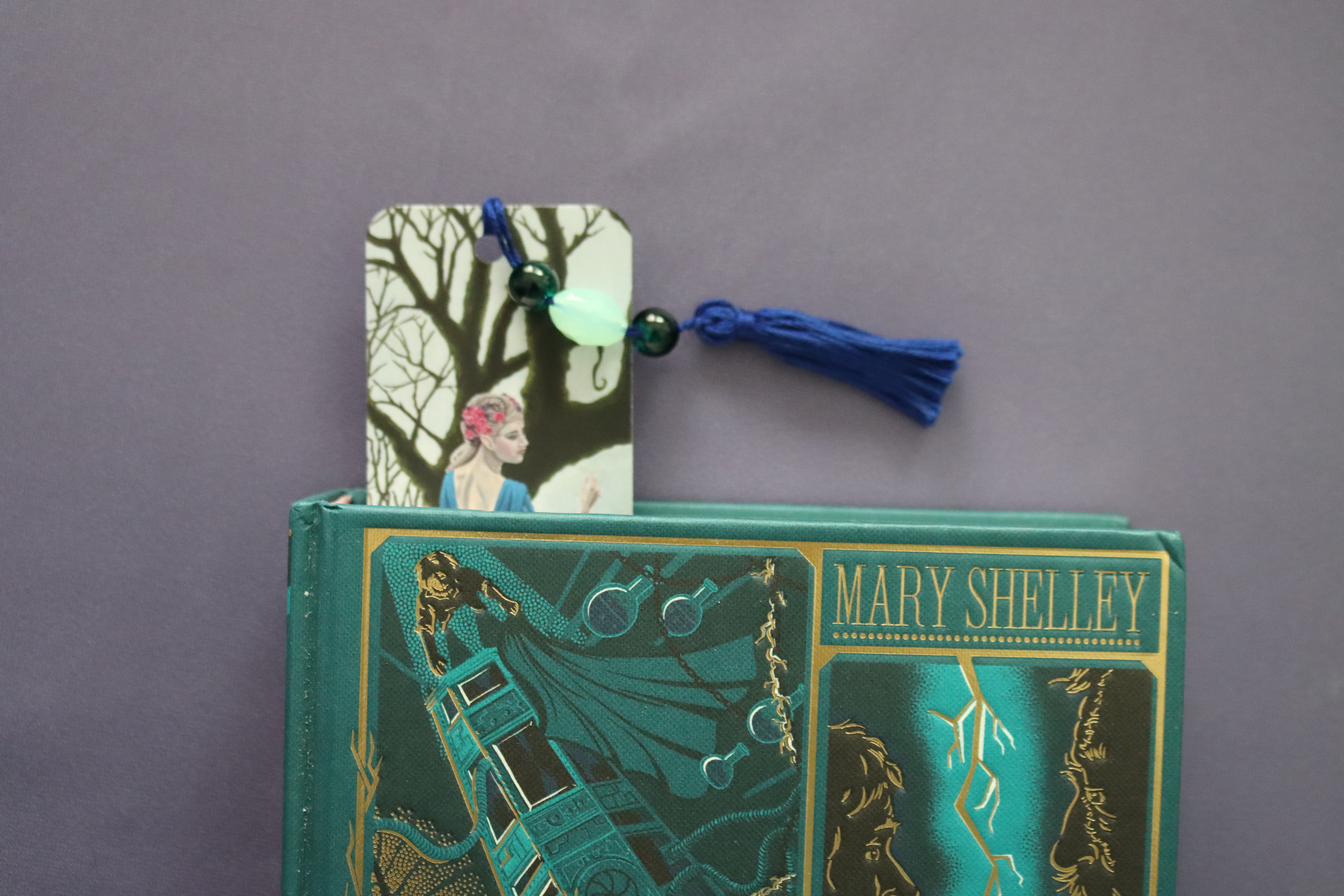 Weiße Frauen Bookmark