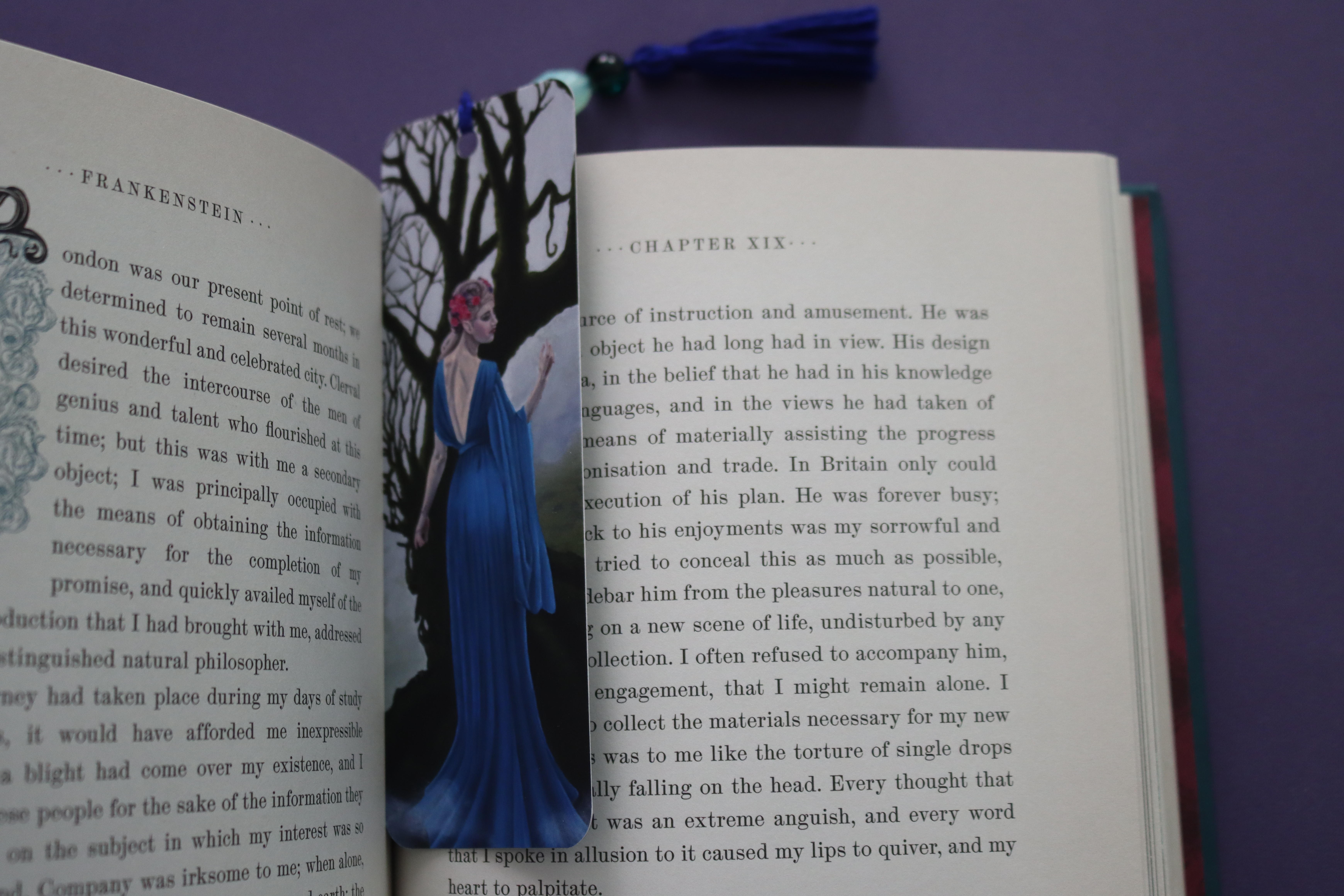 Weiße Frauen Bookmark