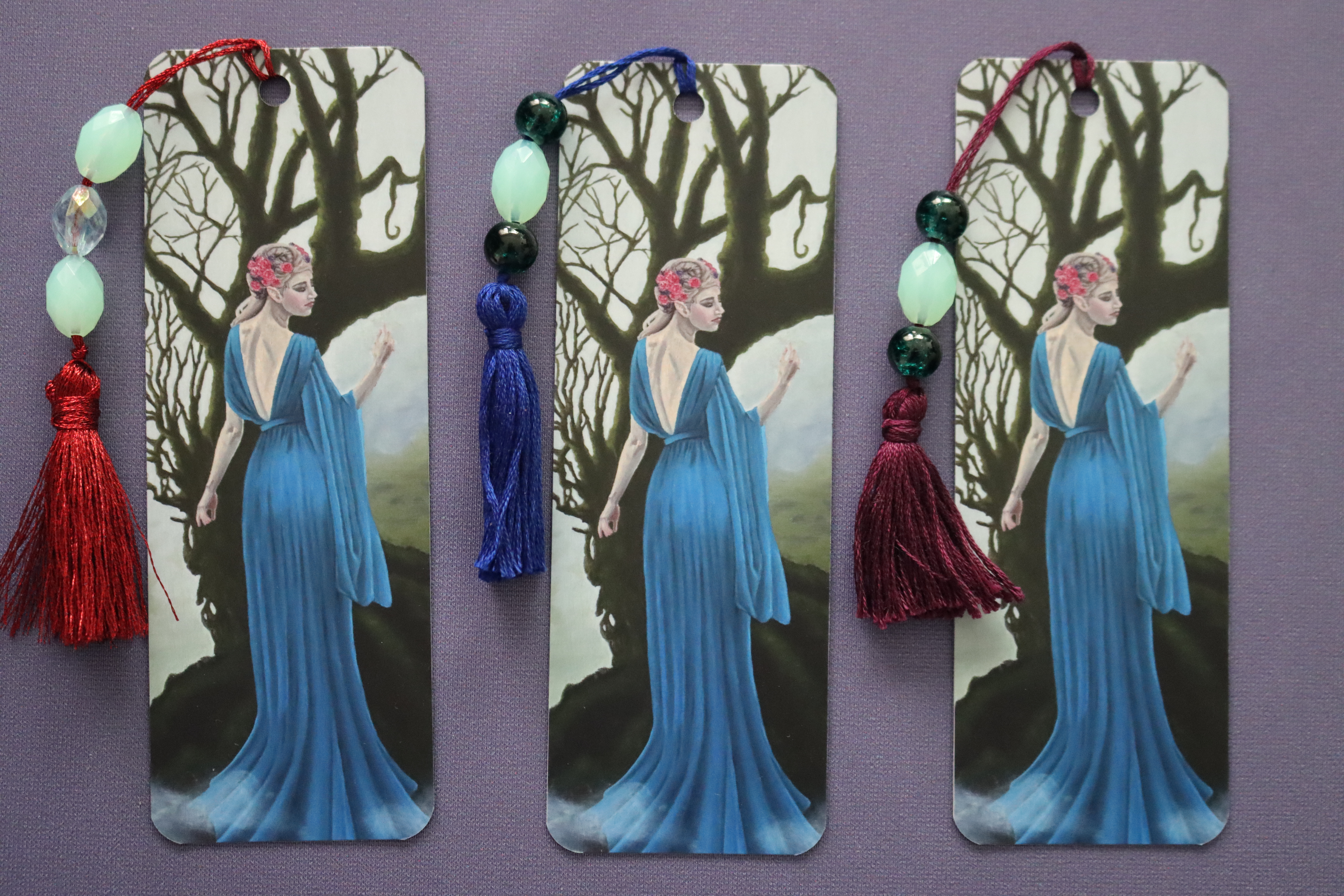 Weiße Frauen Bookmark