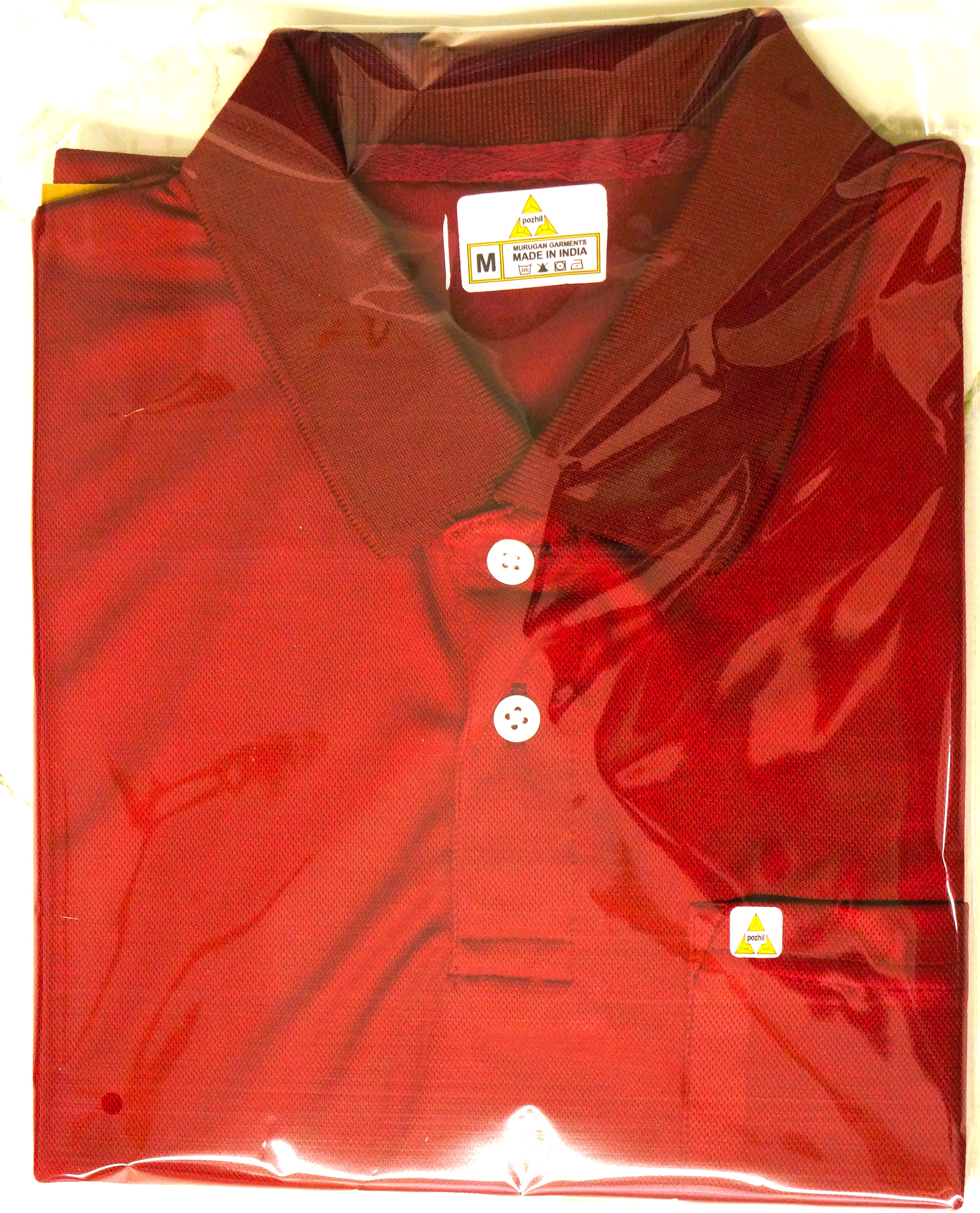 Maroon Polo T-Shirt