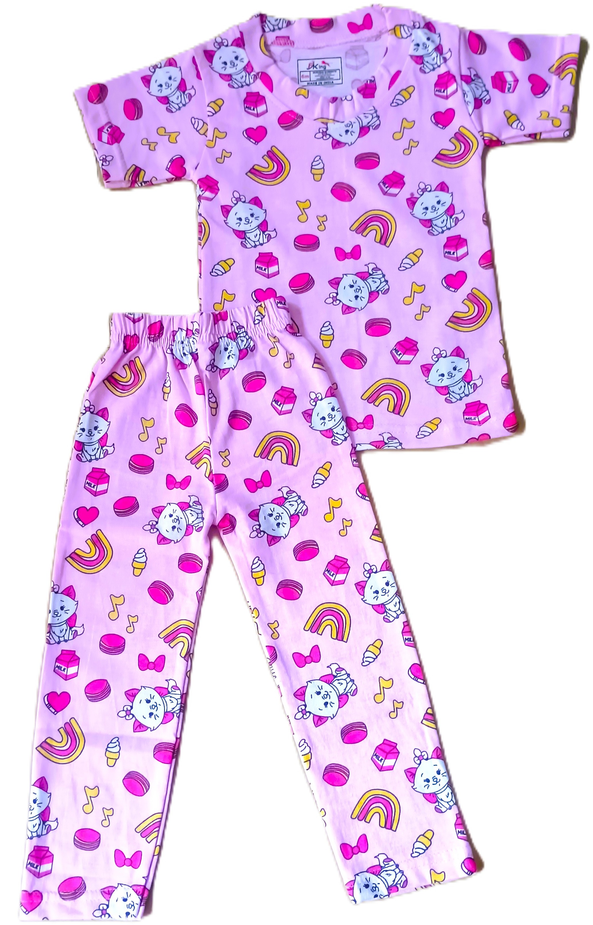 Kids Printed Pajama Set
