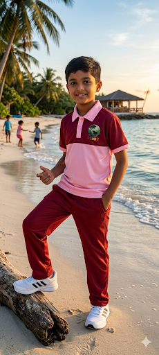 Boys' Casual Polo & Pants Set