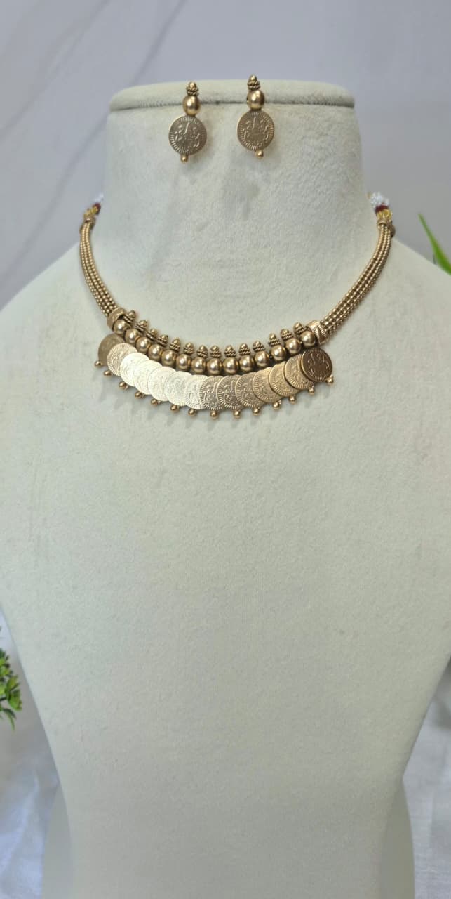 Antique Coin Neck Set  suacn23