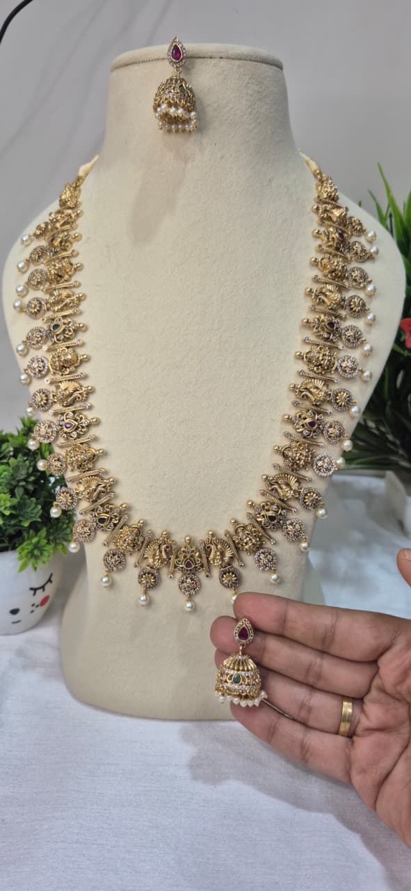 Bottu Mala Haram With Jhumkas 