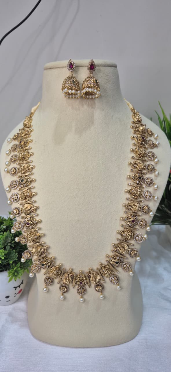 Bottu Mala Haram With Jhumkas 