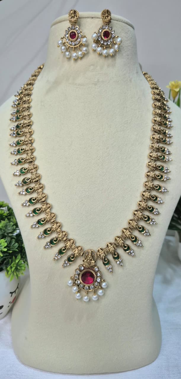 Premium Lakshmi Palakka Haaram   sulph25