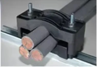 Collier de fixation pour câbles électriques