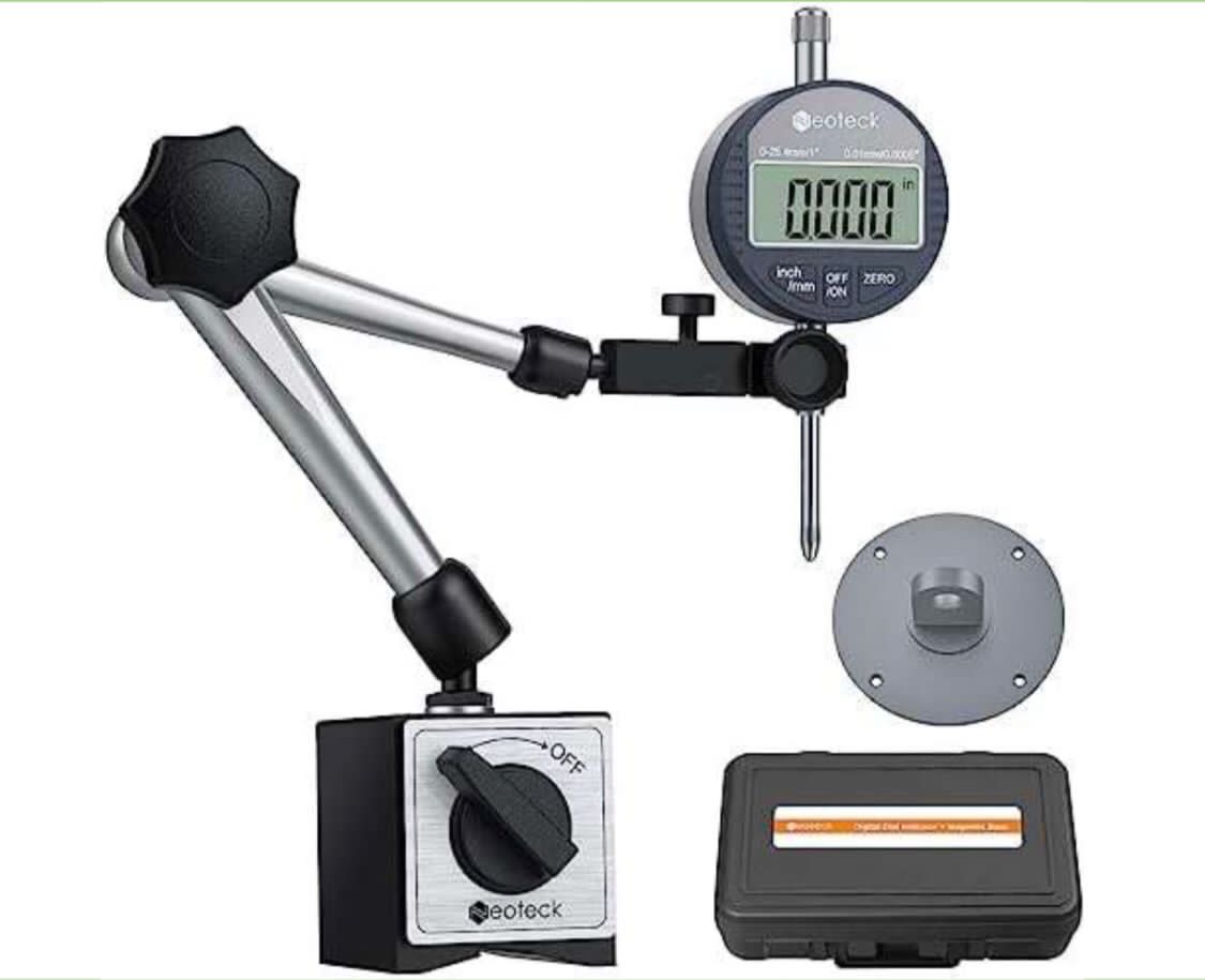 Comparateur digital avec support magnétique