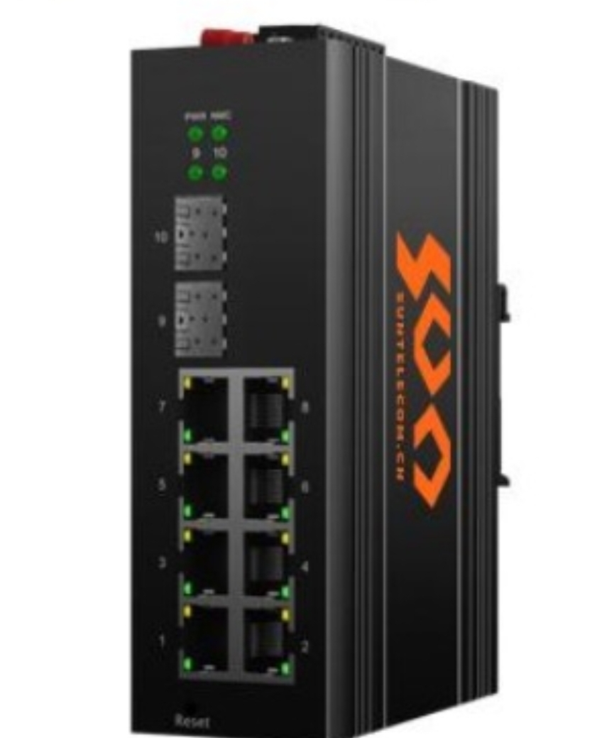 Switch Ethernet Industriel 8 Ports