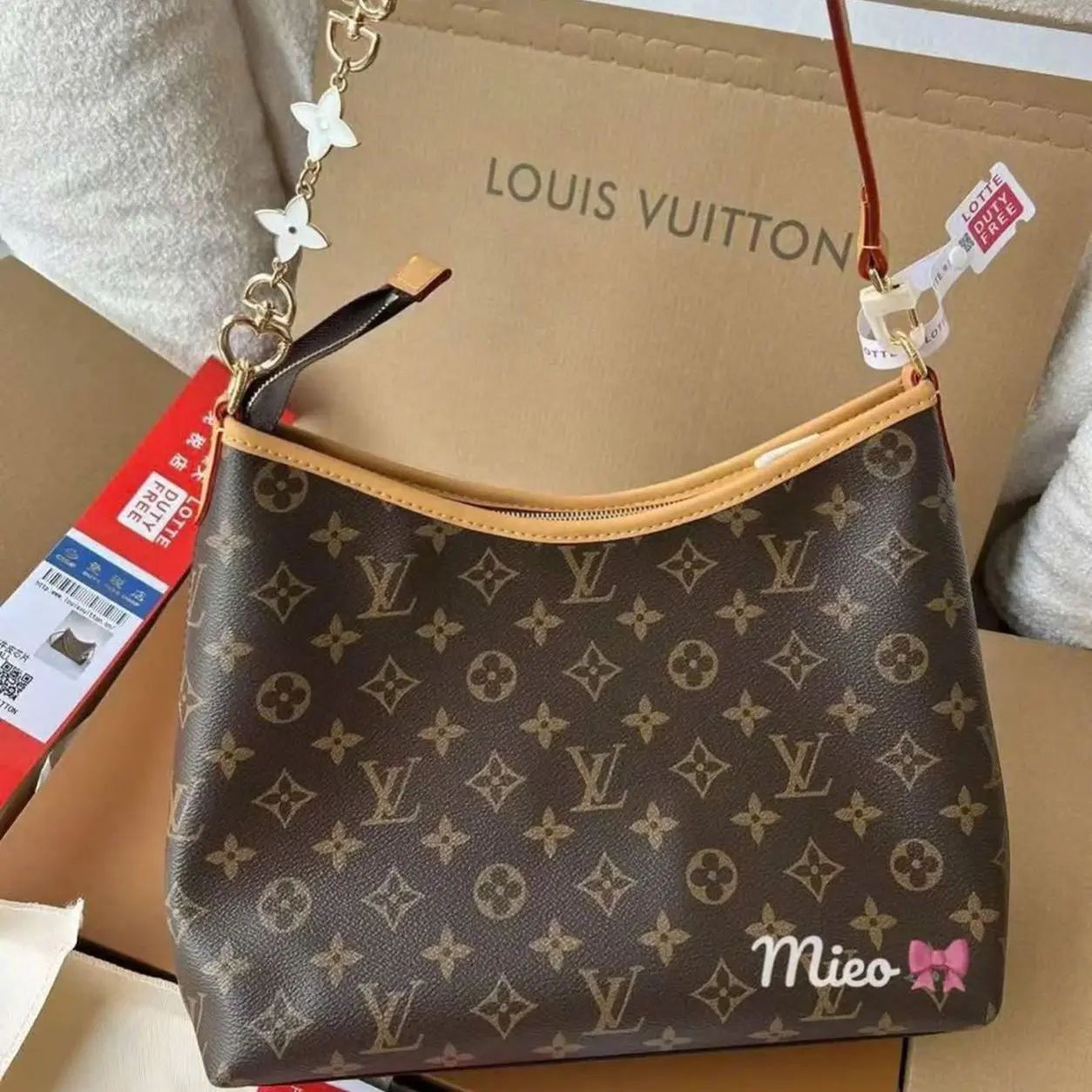 Louis Vuitton Carryall Hobo Bag