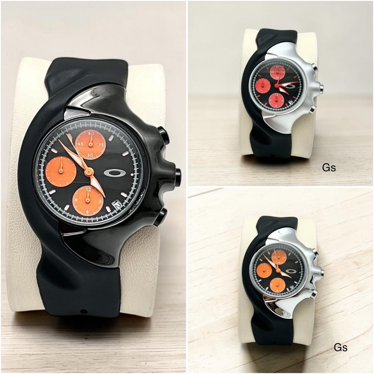 Oakley New Models in Stock 💥 Sporty Black Chronograph Watch