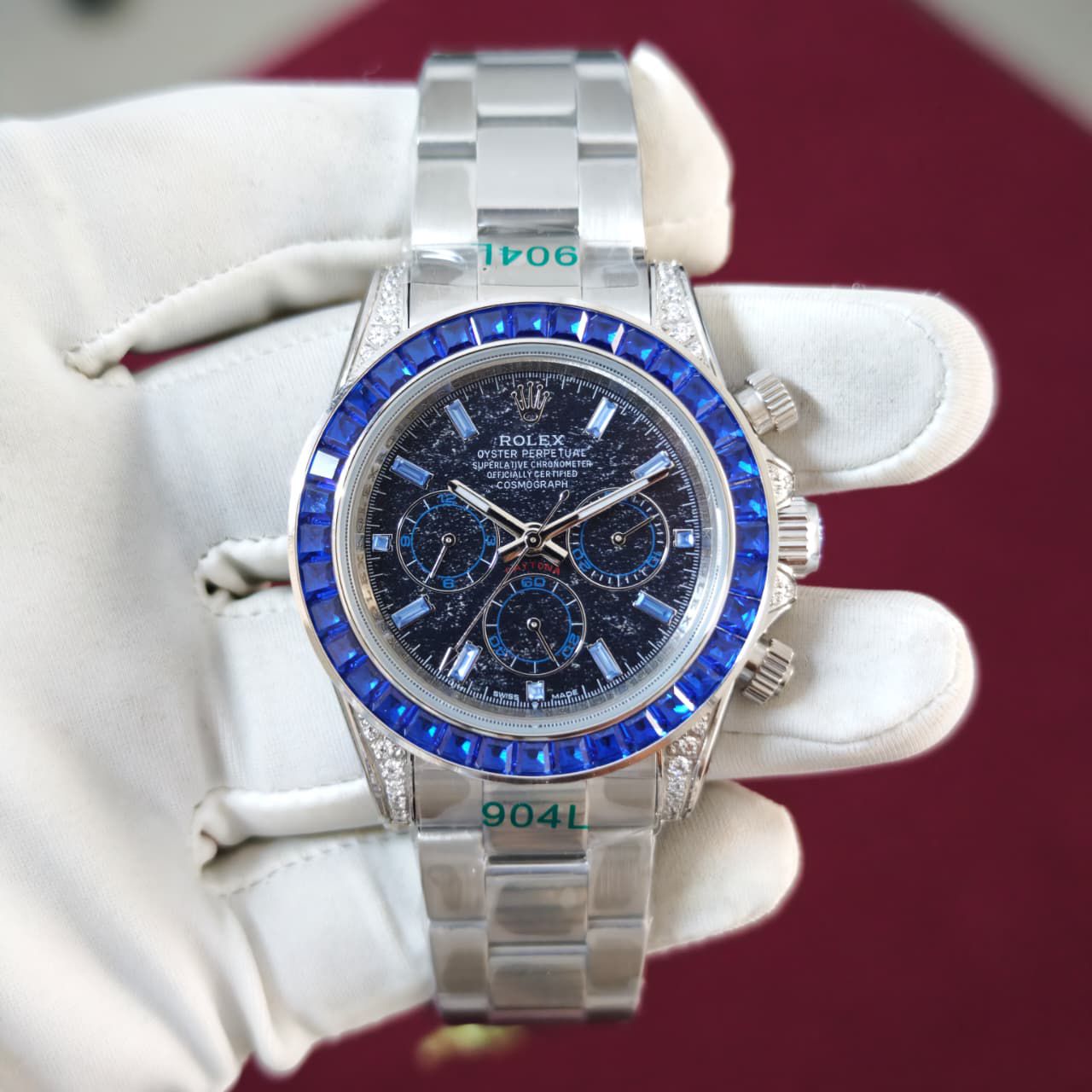 Rolex Daytona Sapphire Bezel Watch