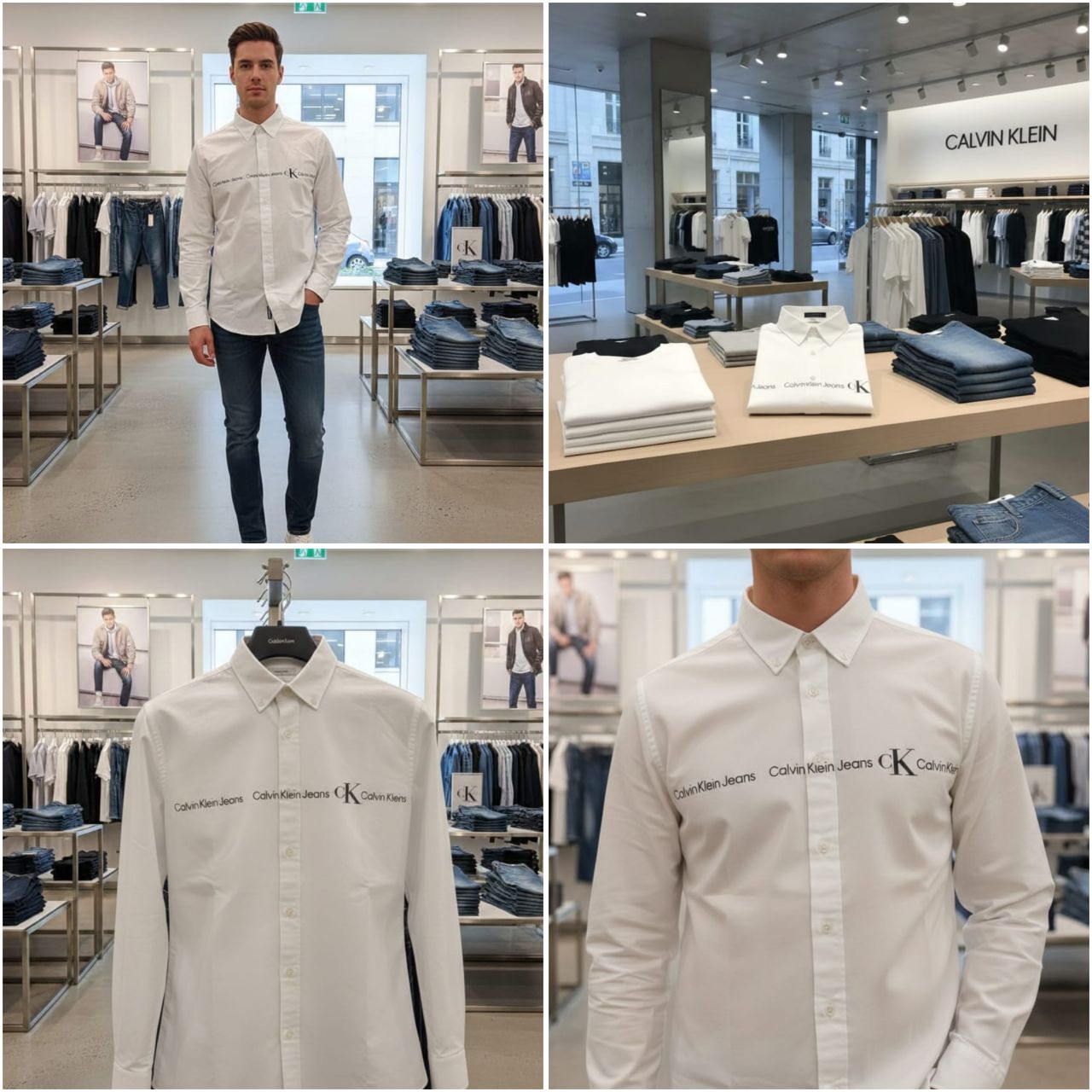 Calvin Klein White Shirt