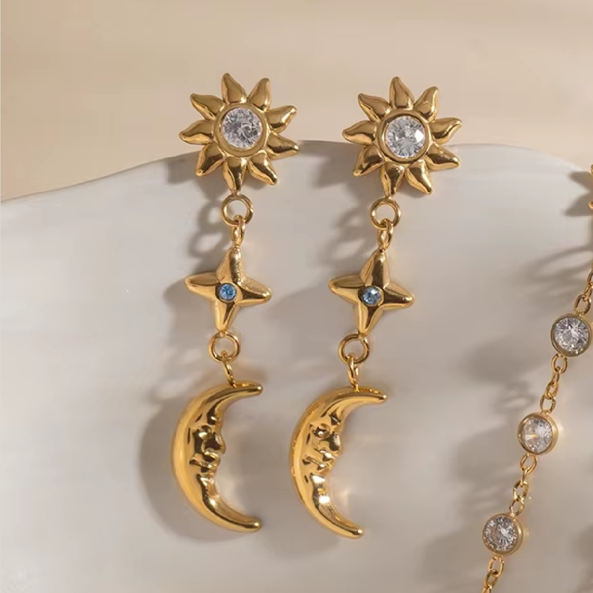 Celestial Gold Earrings