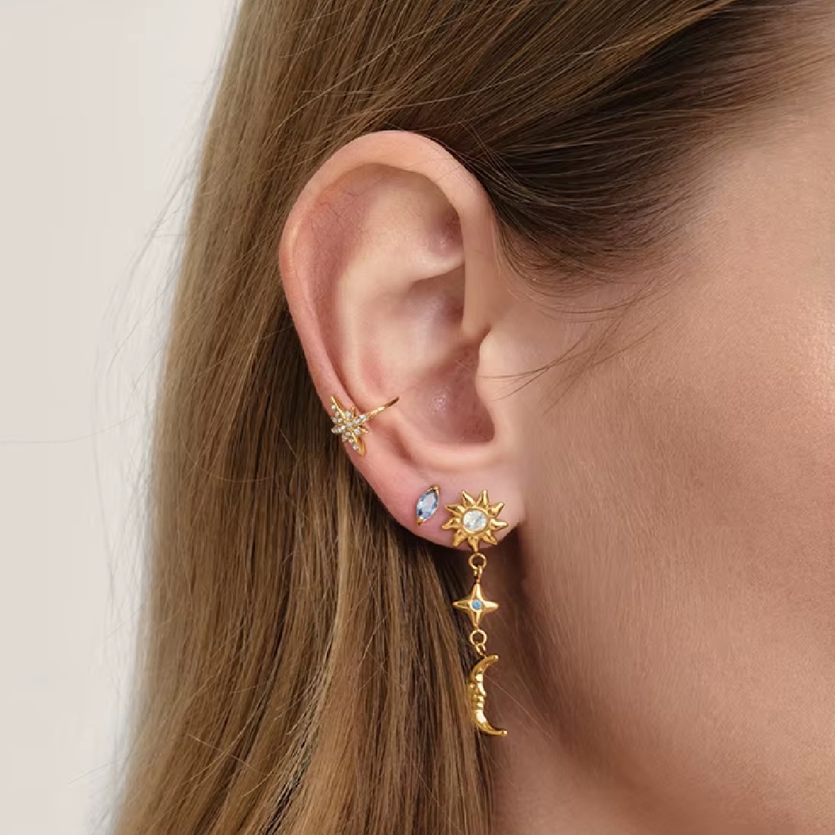 Celestial Gold Earrings