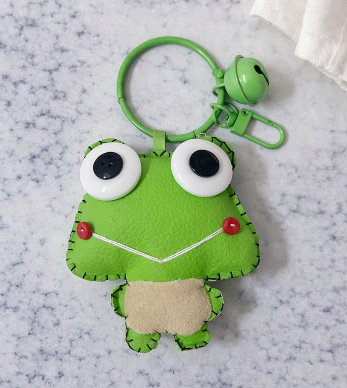 Frog Bag Charm