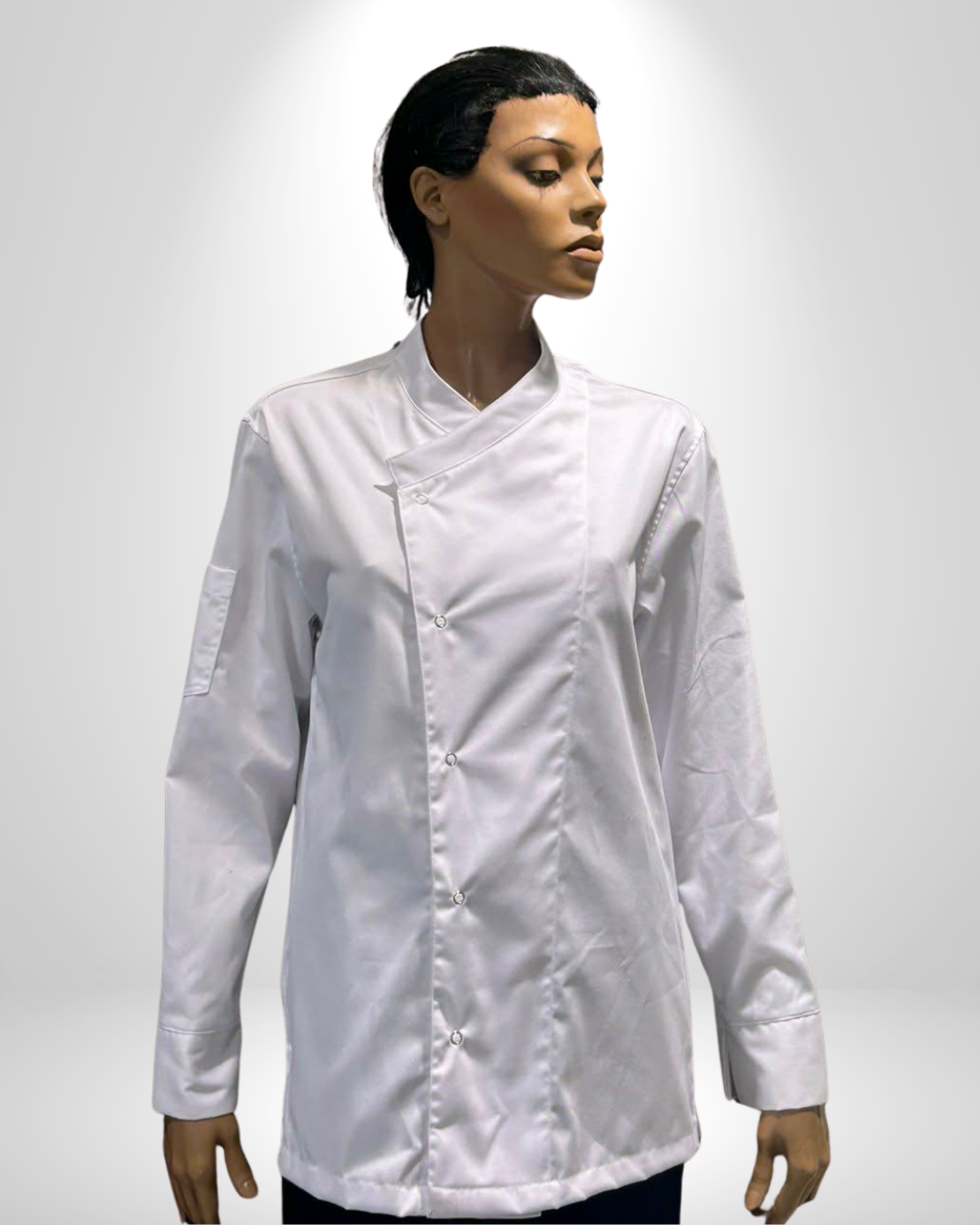 030 Ζακέτα Σεφ unisex με dryfit πίσω