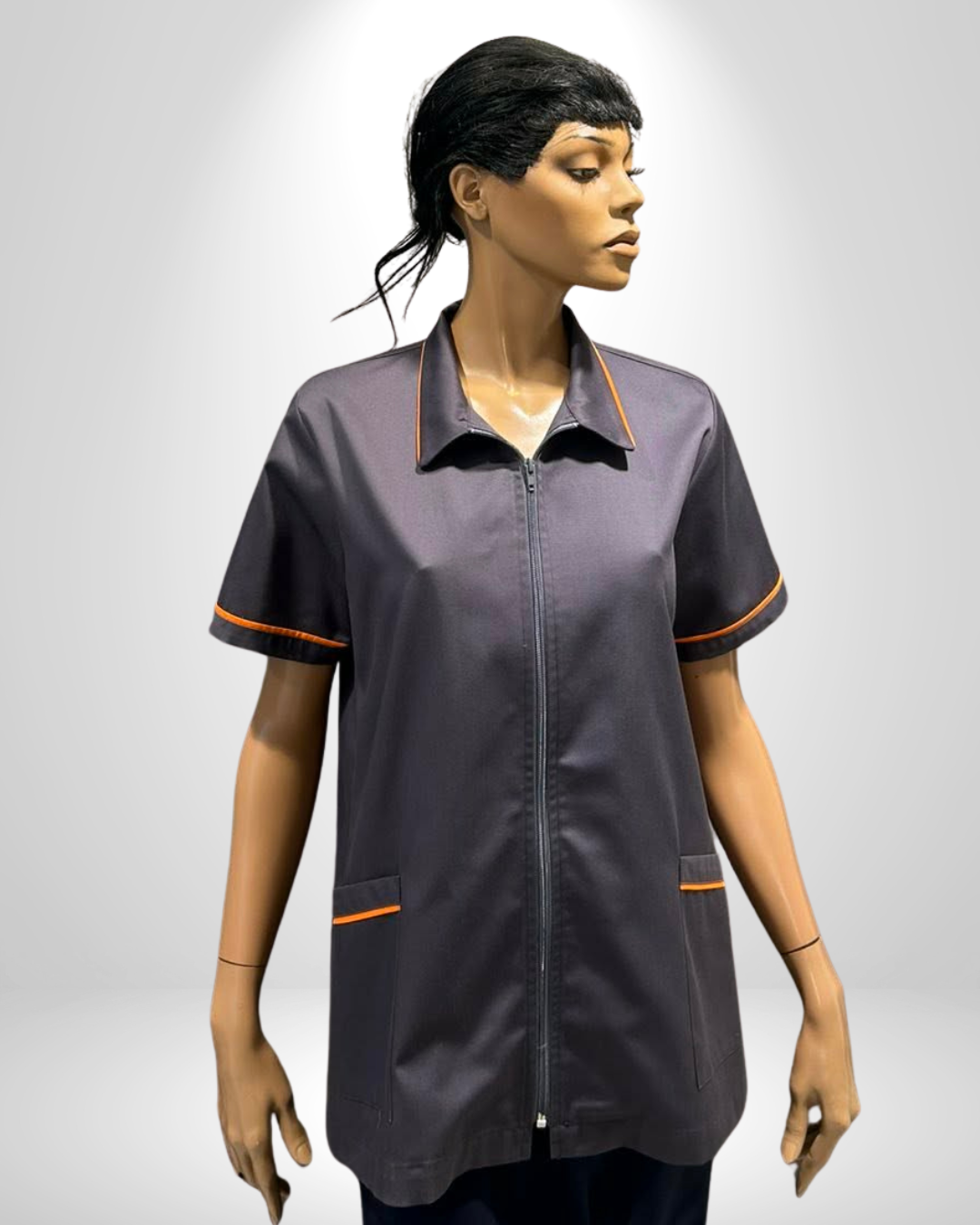 034 Γυναικεία ζακέτα με φερμουάρ