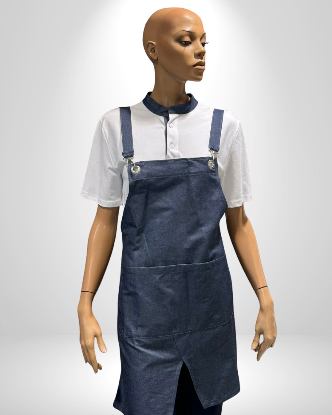 032 Τζιν ποδιά με γάντζους