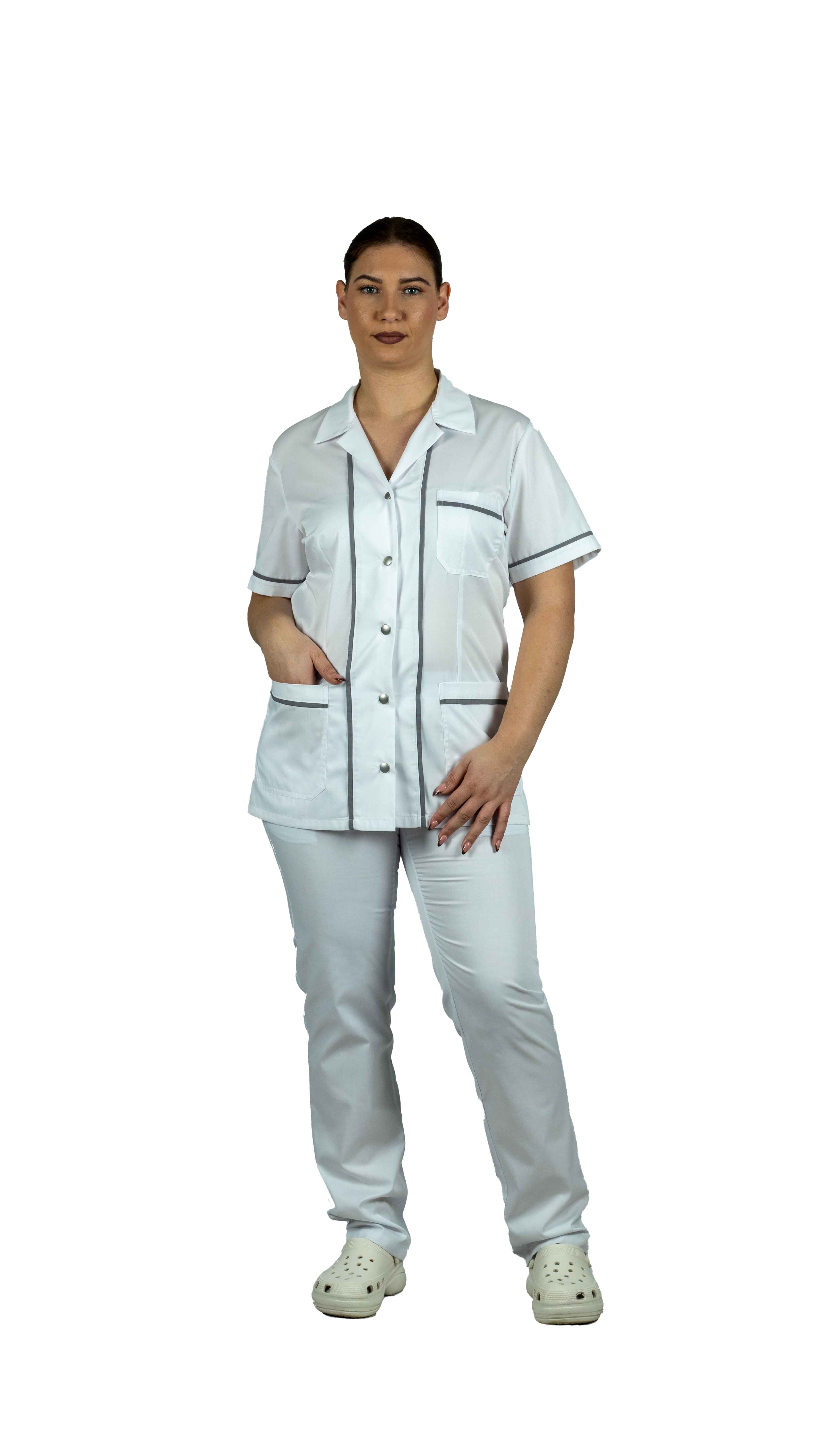 006 Ζακέτα γυναικεία πέτο γιακά 