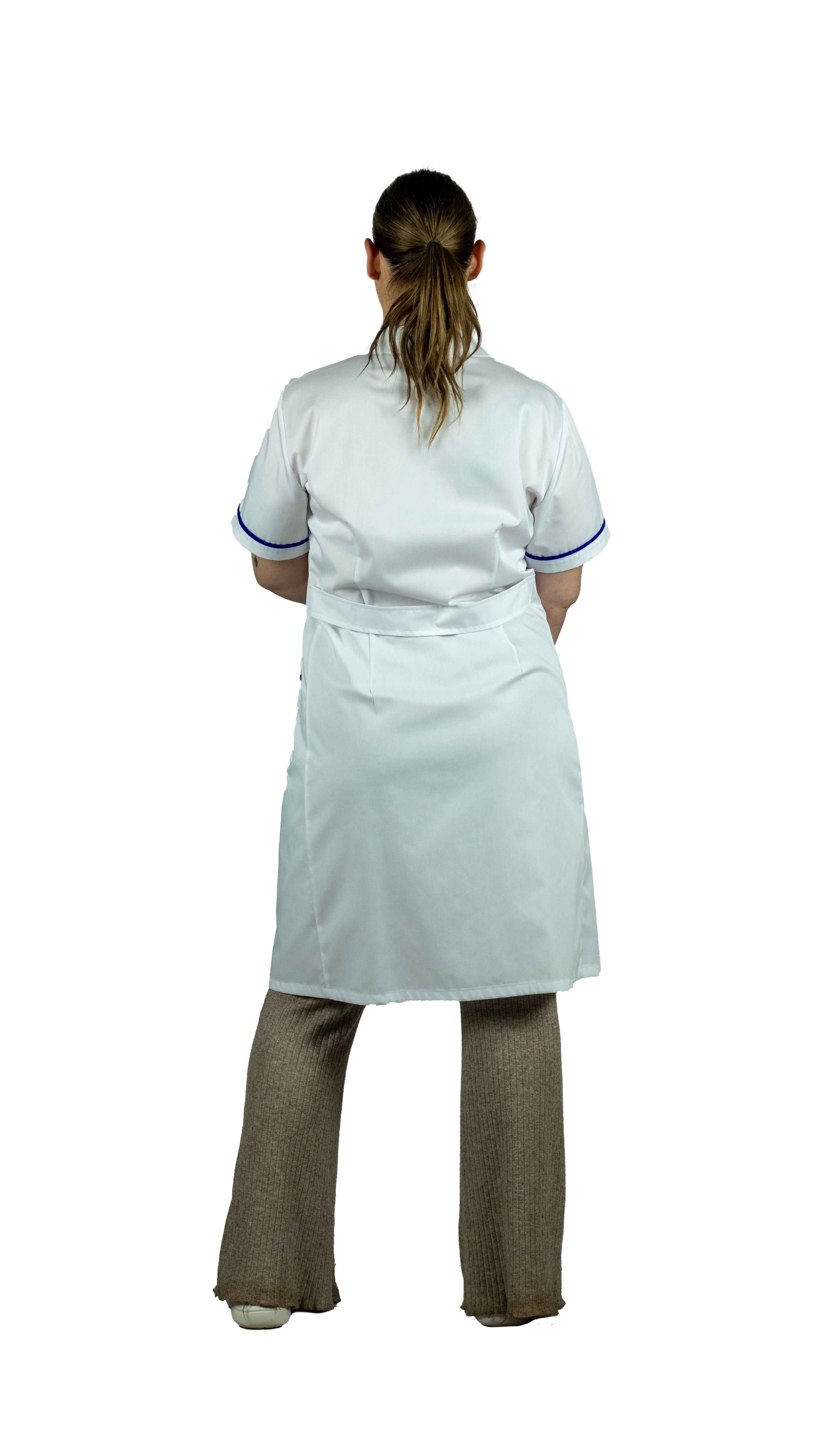 005 Γυναικεία ρόμπα γονάτου πέτο γιακά 