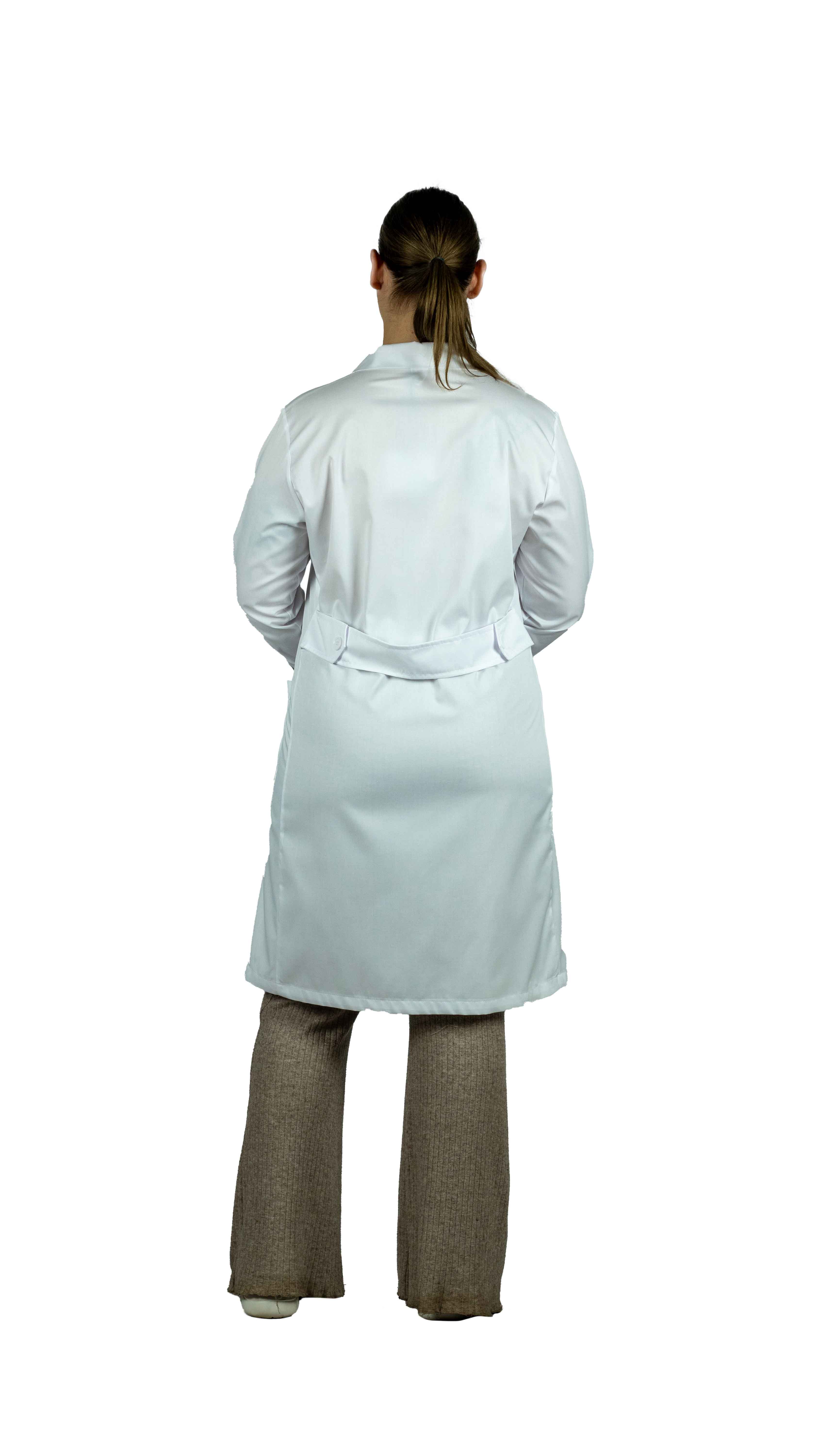 003 Γυναικεία ιατρική ρόμπα πέτο-γιακά