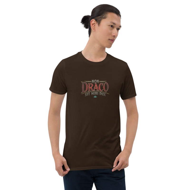 Camiseta Non Draco — Oração de São Bento (Edição Premium)