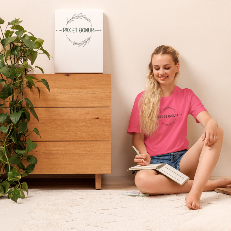 Camiseta Pax et Bonum Unisex 