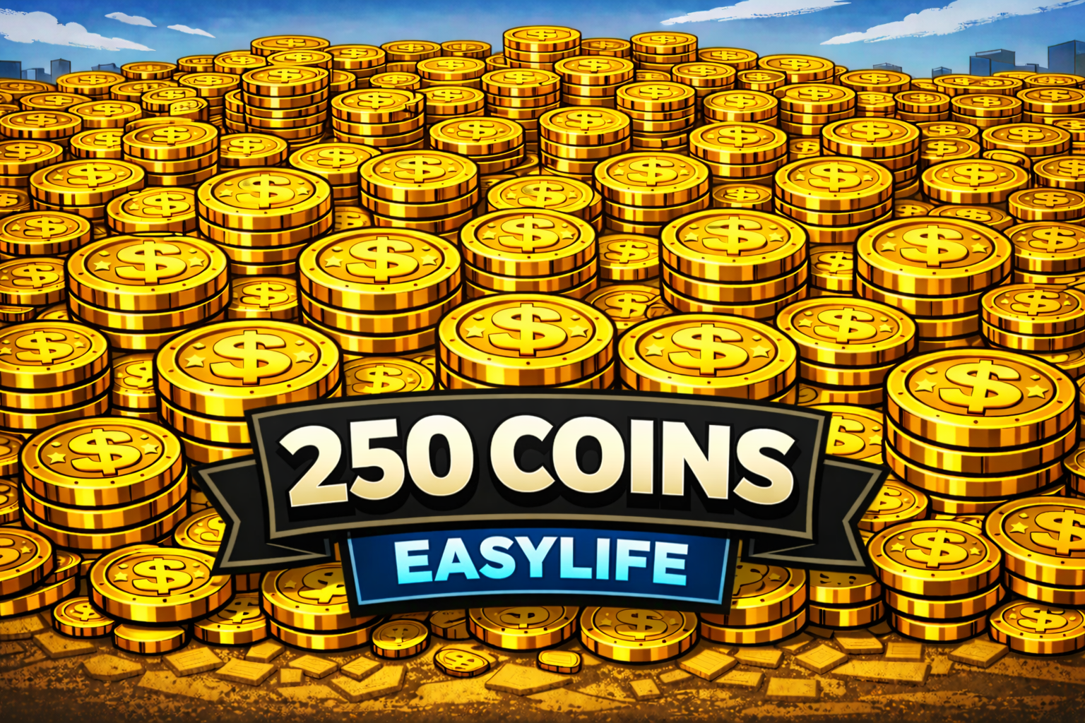 250 coins
