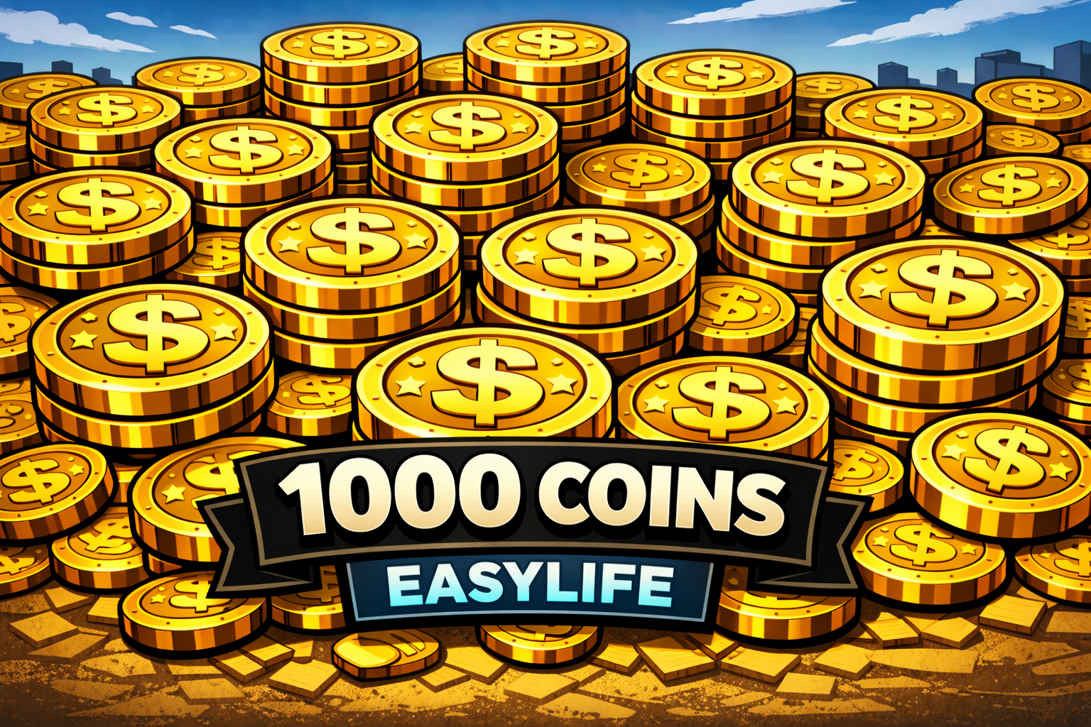 1000 coins