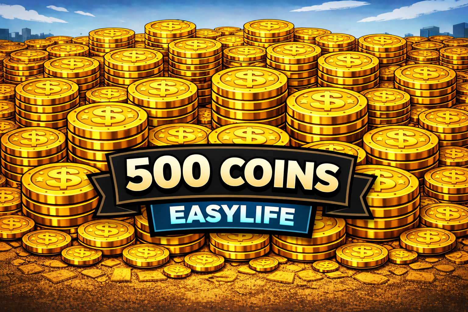 500 coins