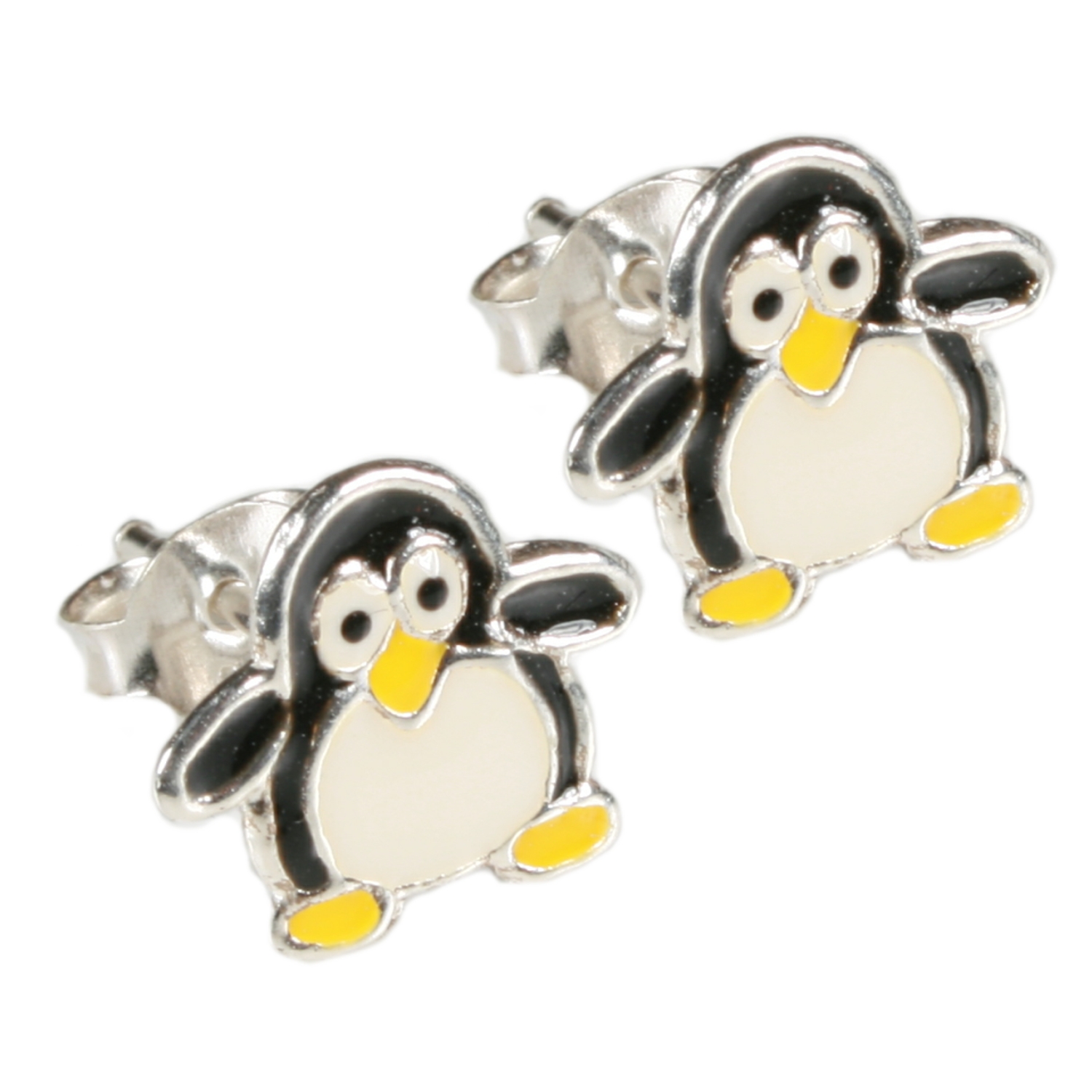 Penguin Stud Earrings