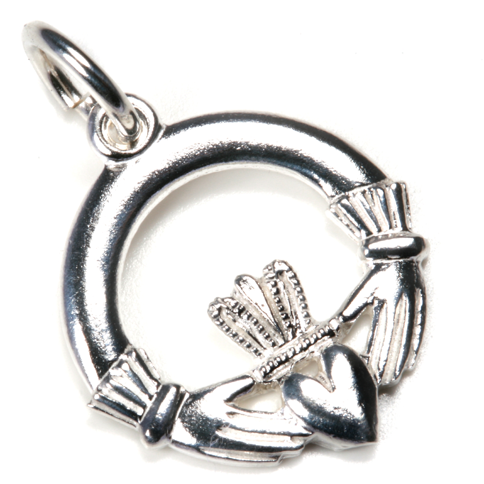 Claddagh Sterling Silver Charm