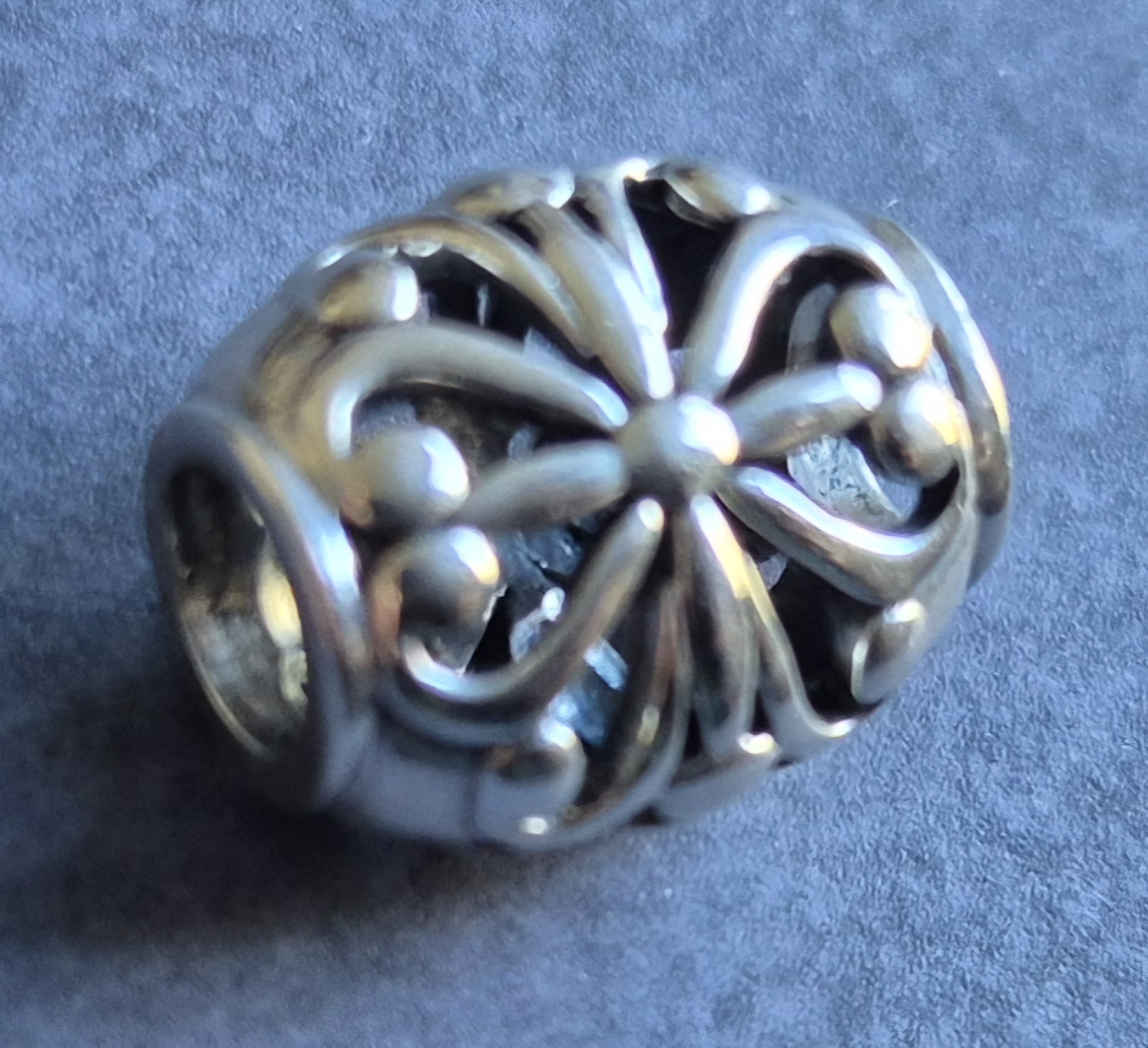 Sterling Silver Gothic Charm Bead