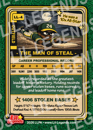 The Man of Steal #LL-4 / Raw