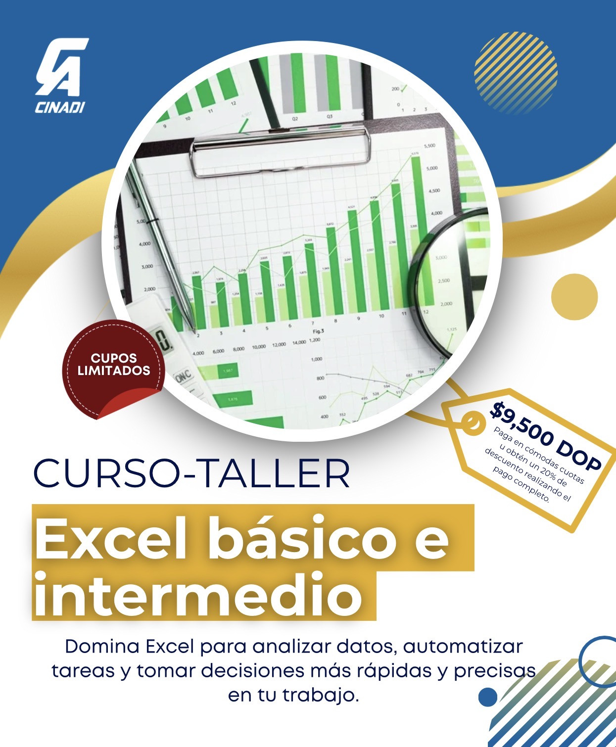 Diplomado Excel básico e intermedio