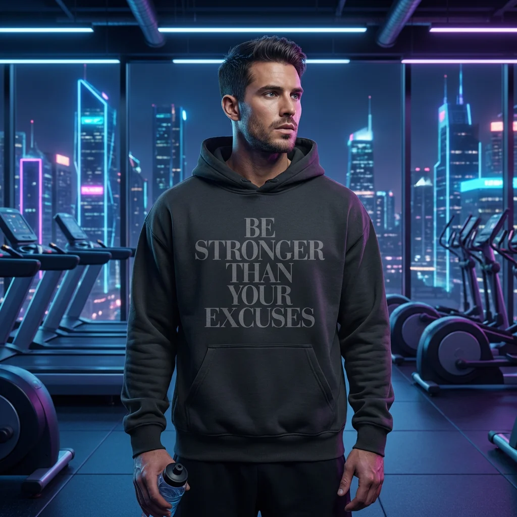 Motivational Fitness Hoodie