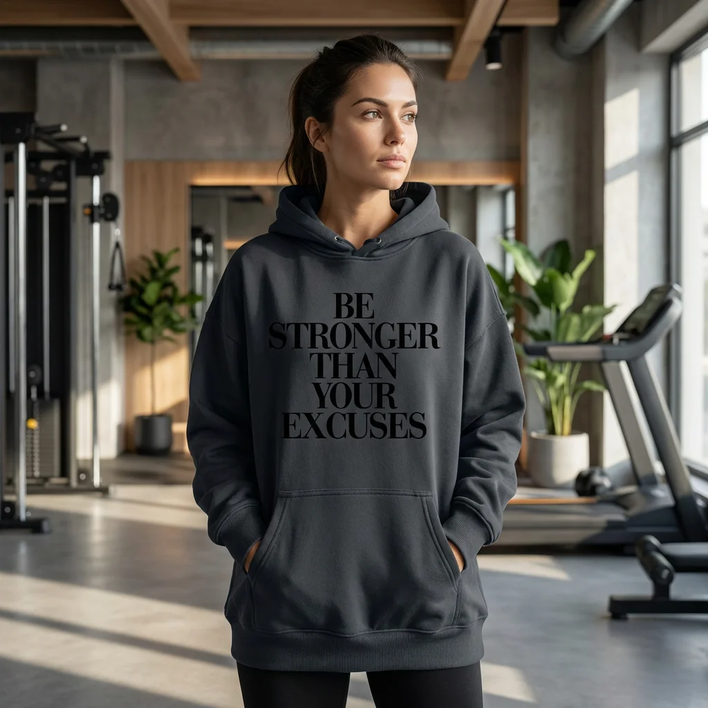 Motivational Fitness Hoodie