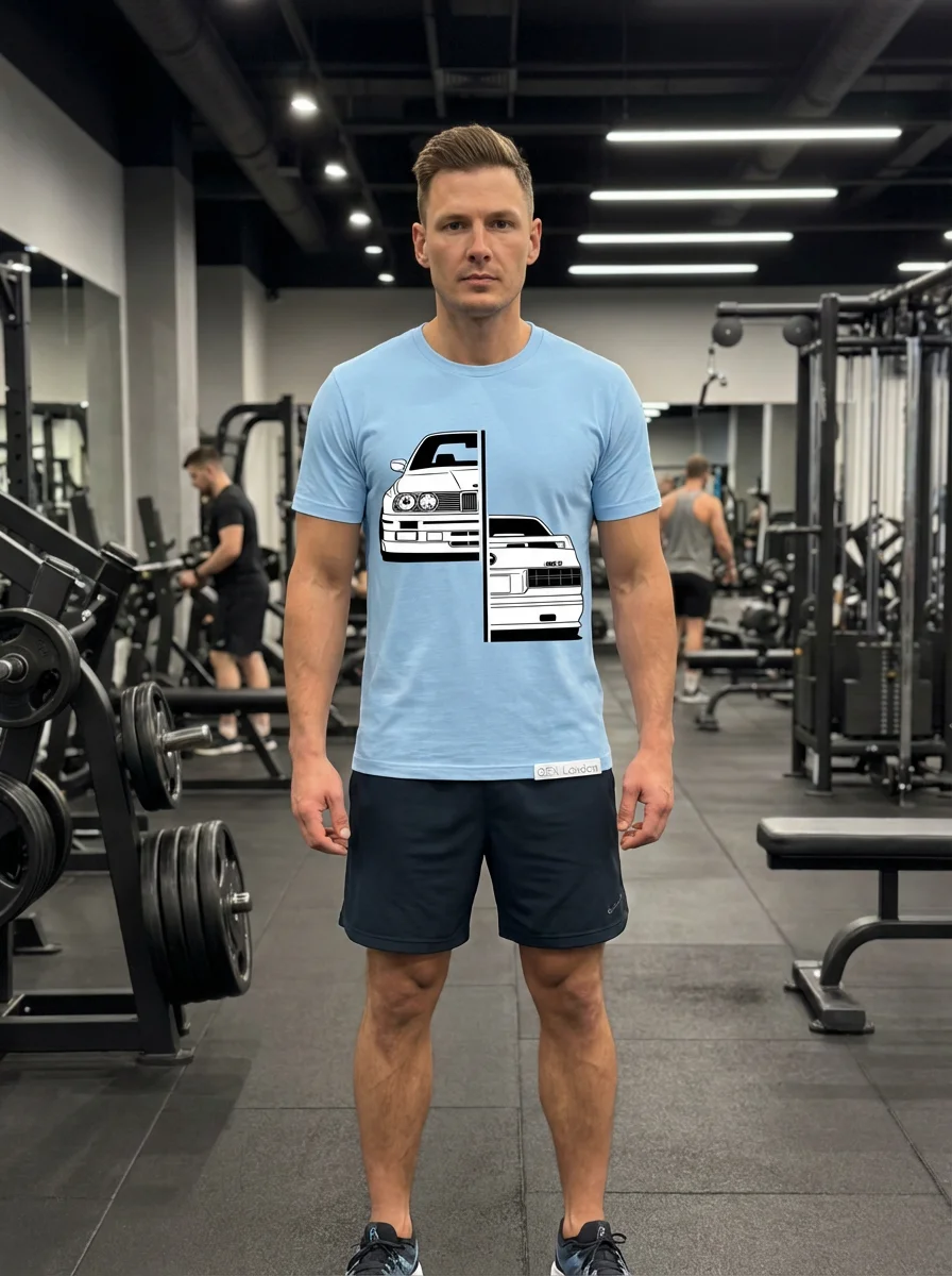 Retro Car Graphic T-Shirt