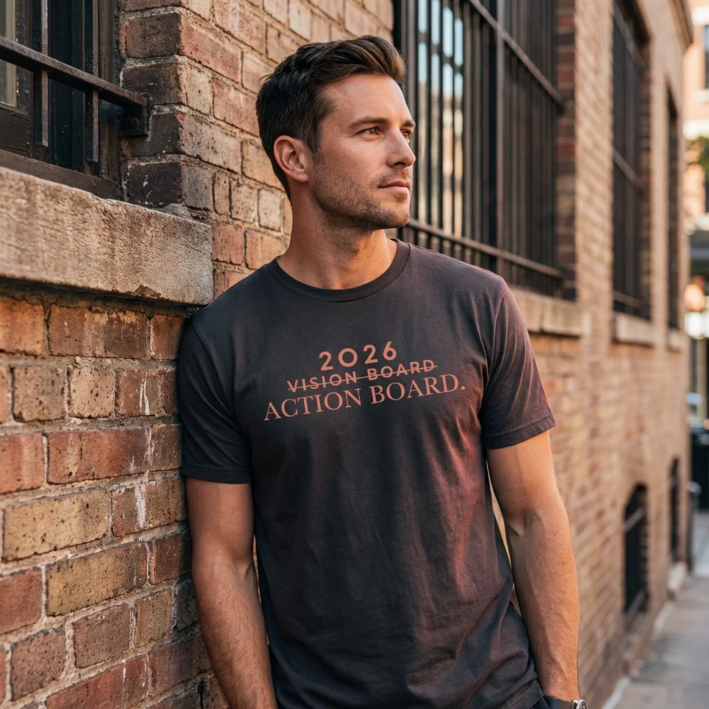 2026 Vision Board Action Board T-shirt