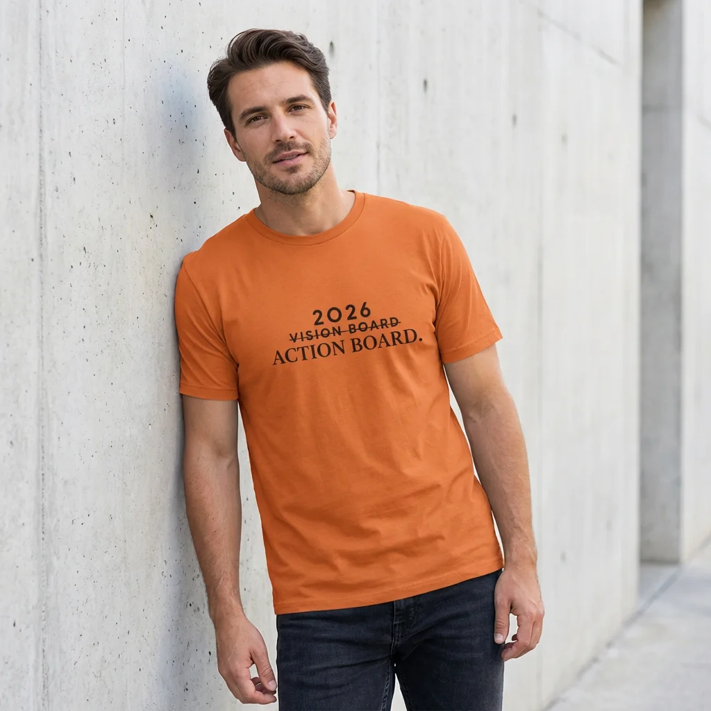 2026 Vision Board Action Board T-shirt