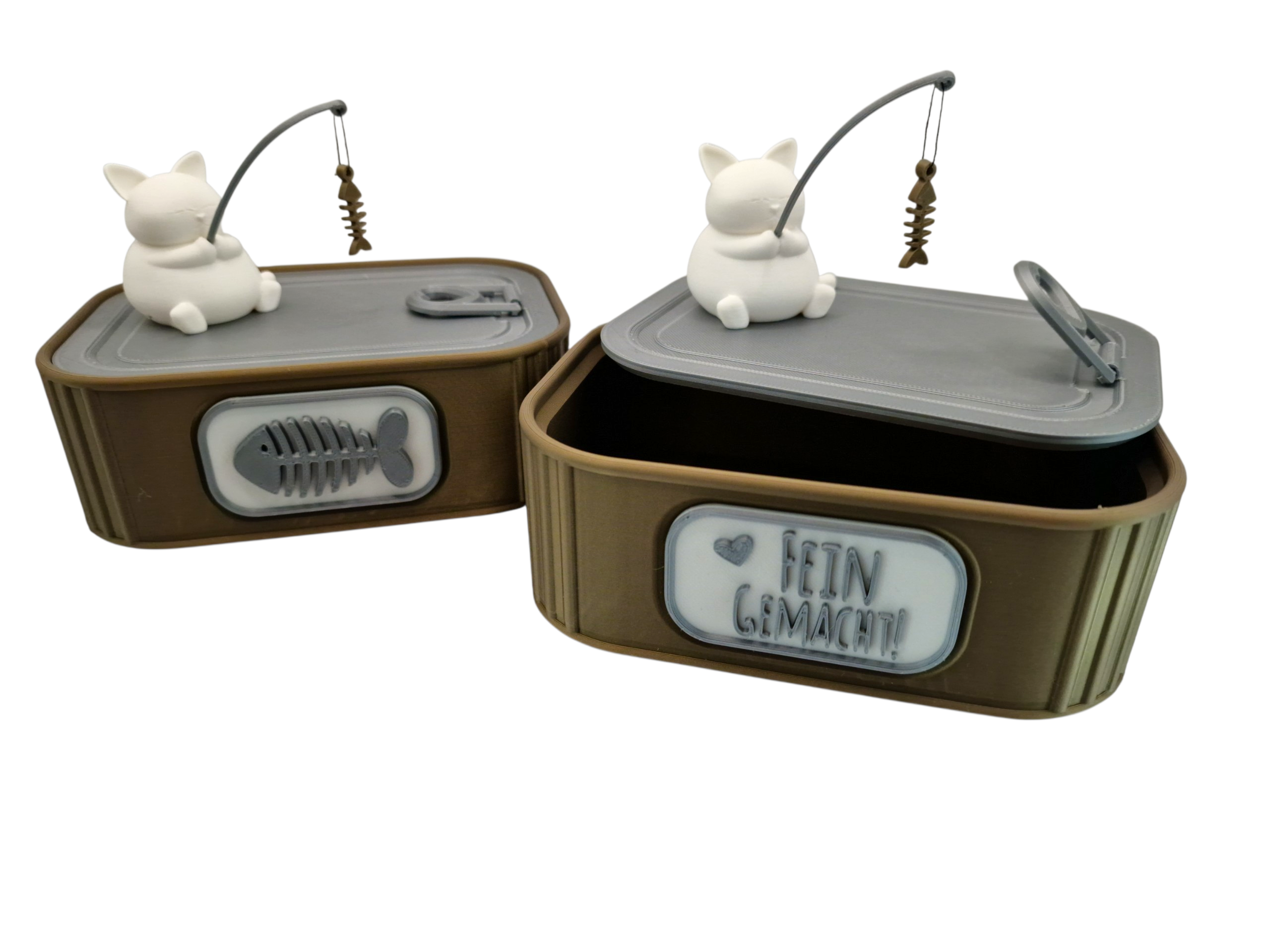 Katzen-Leckerli Dose