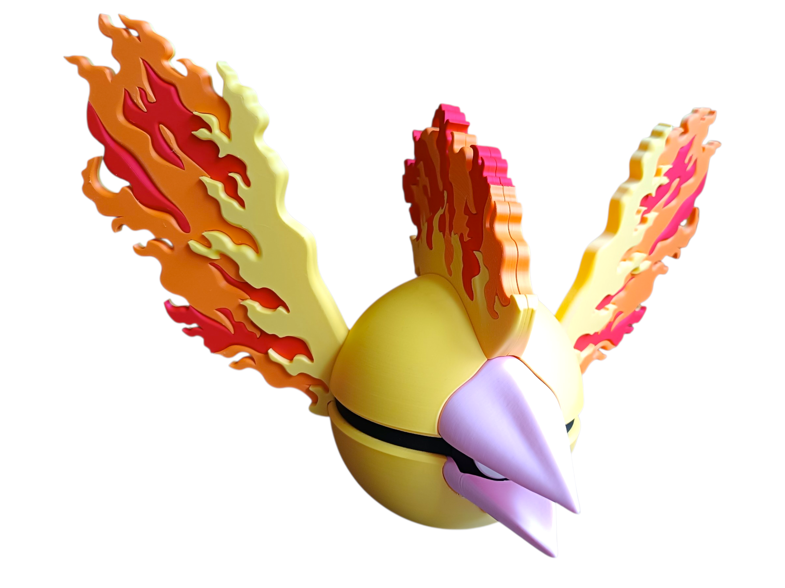 Fanball, Feuer, Vogel 