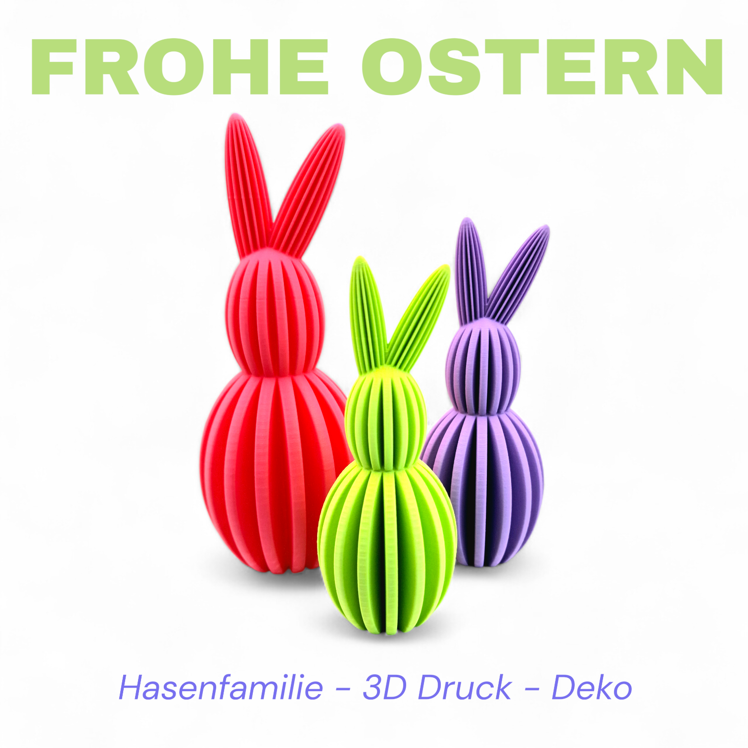 Hasenfamilie Set