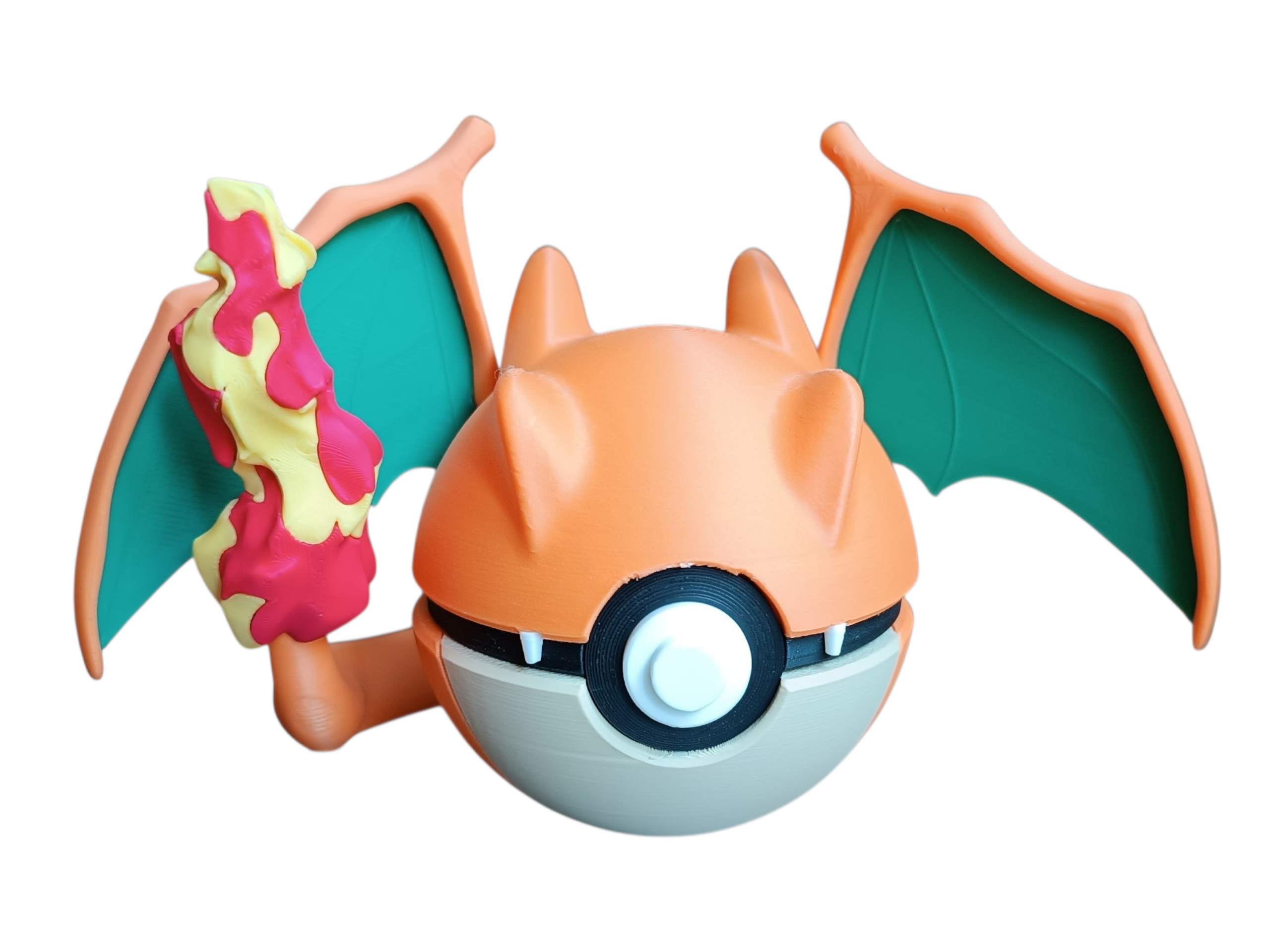 Fanball,Feuer,Drache