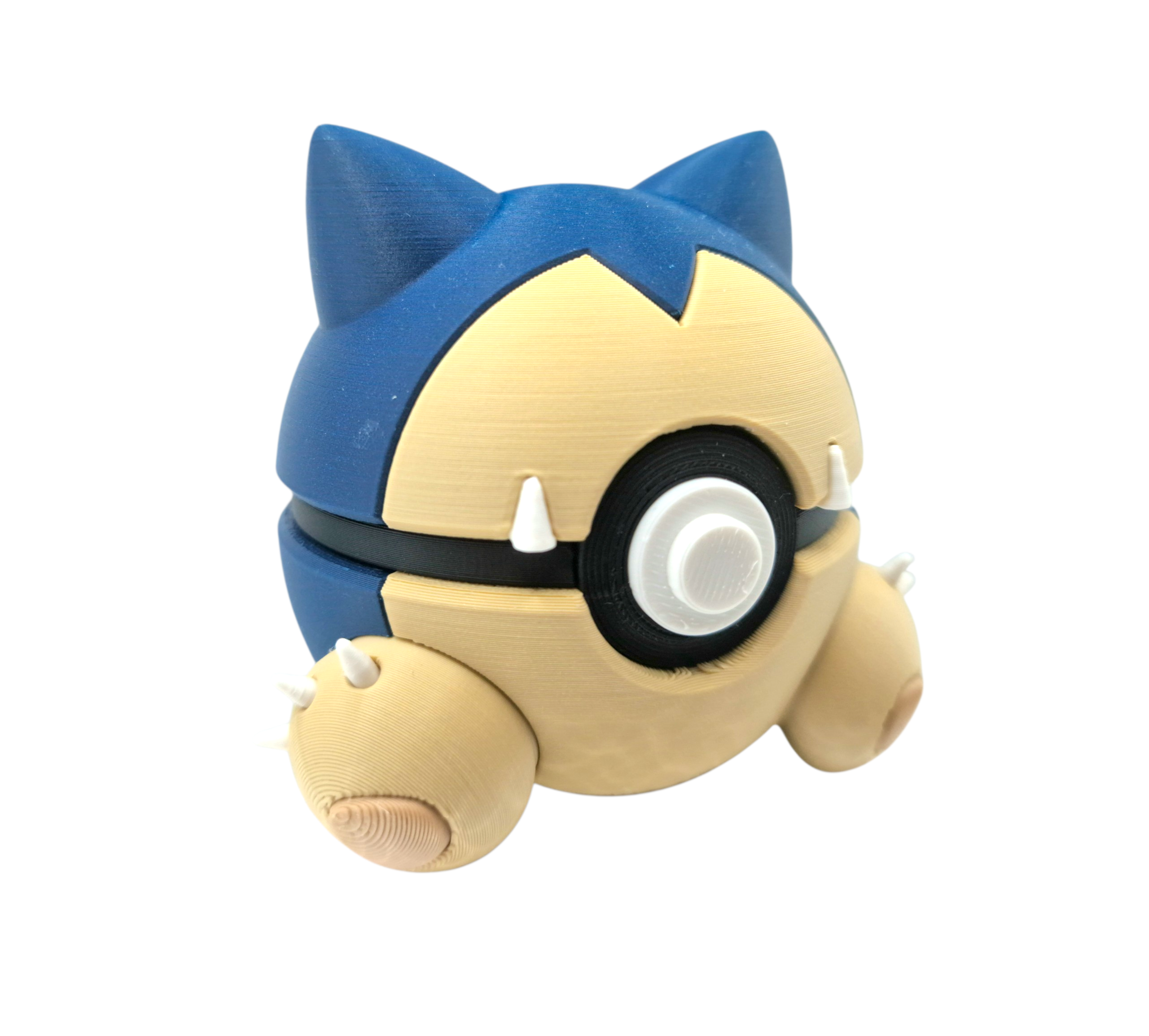 Fanball, blau, schlafend