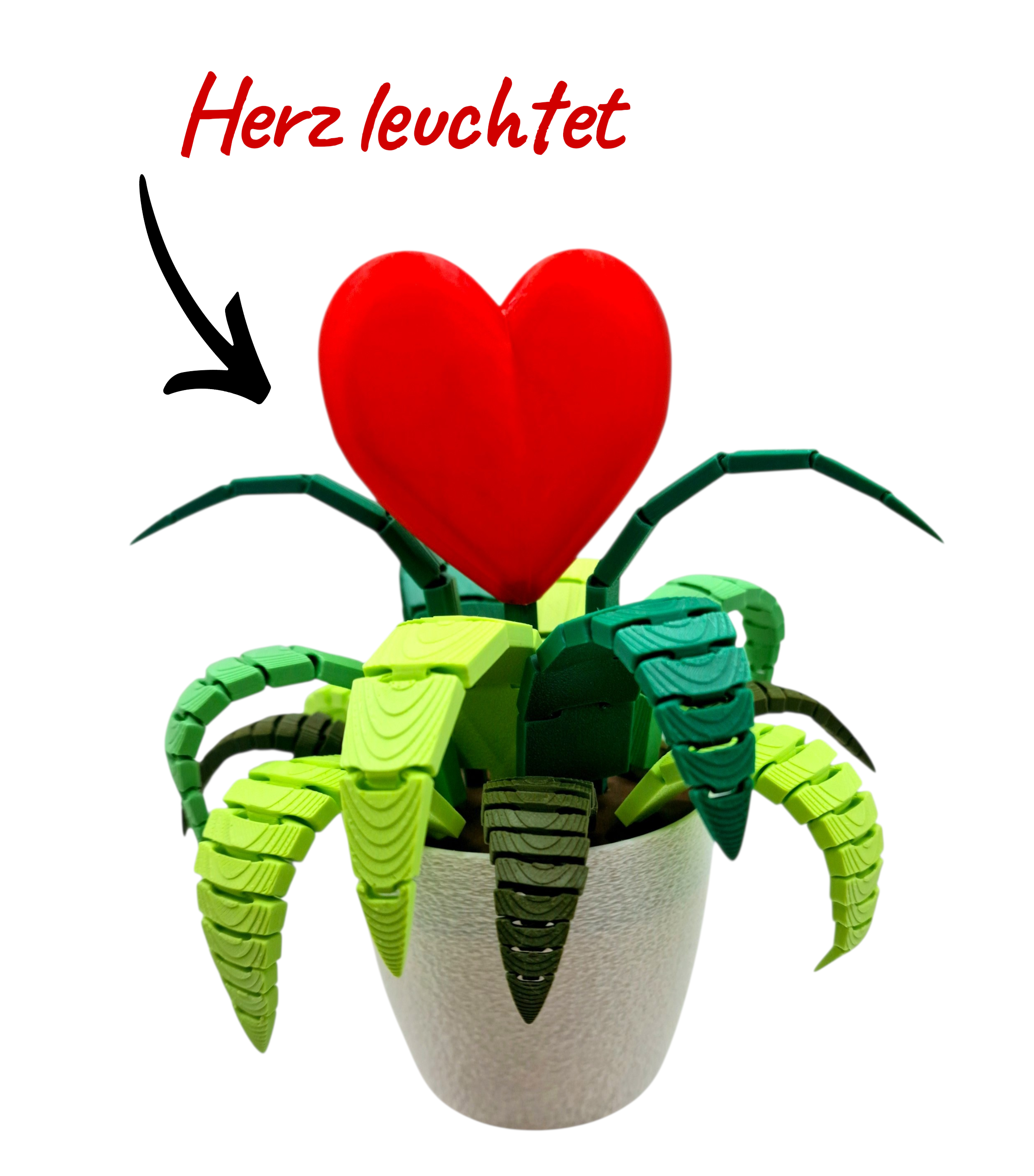 LED Herz Pflanze 