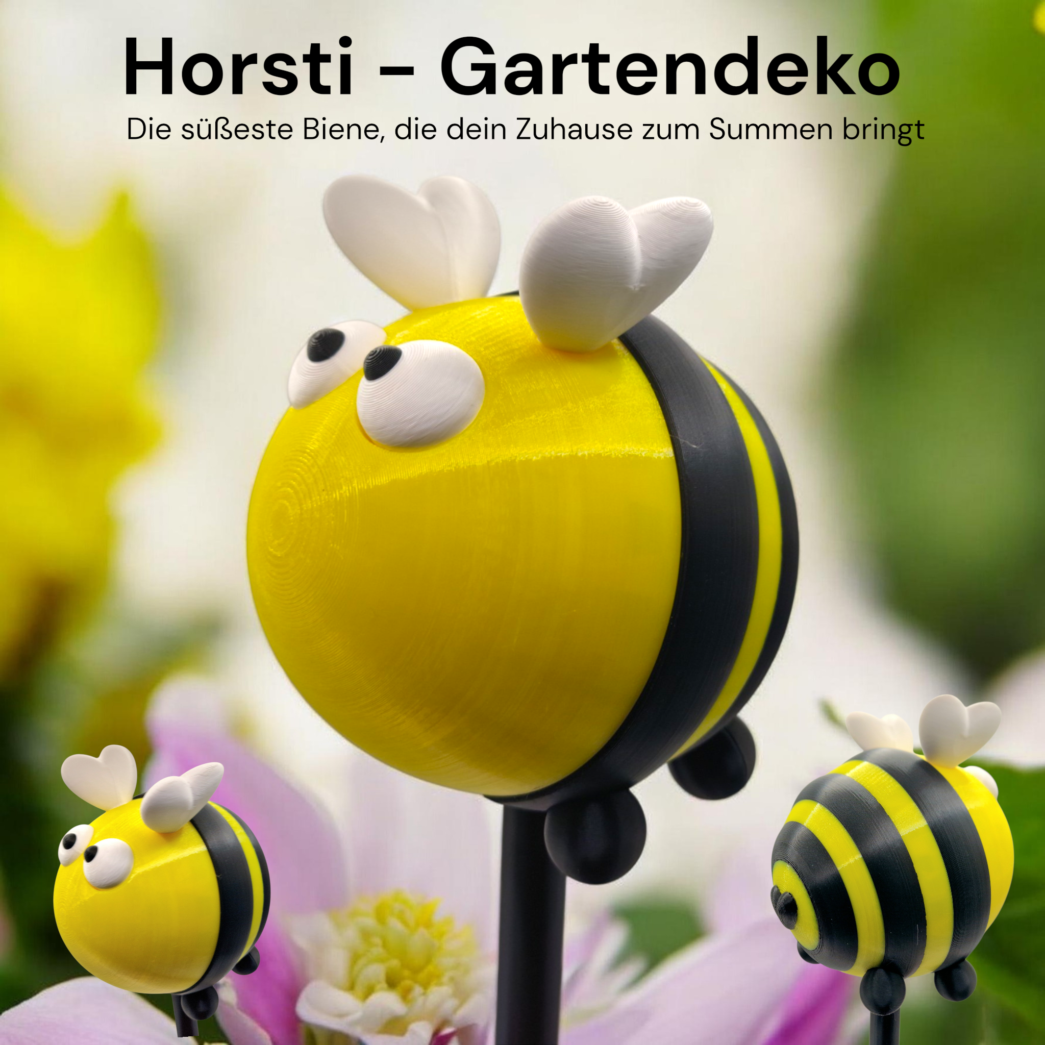 Bienen-Gartenstecker