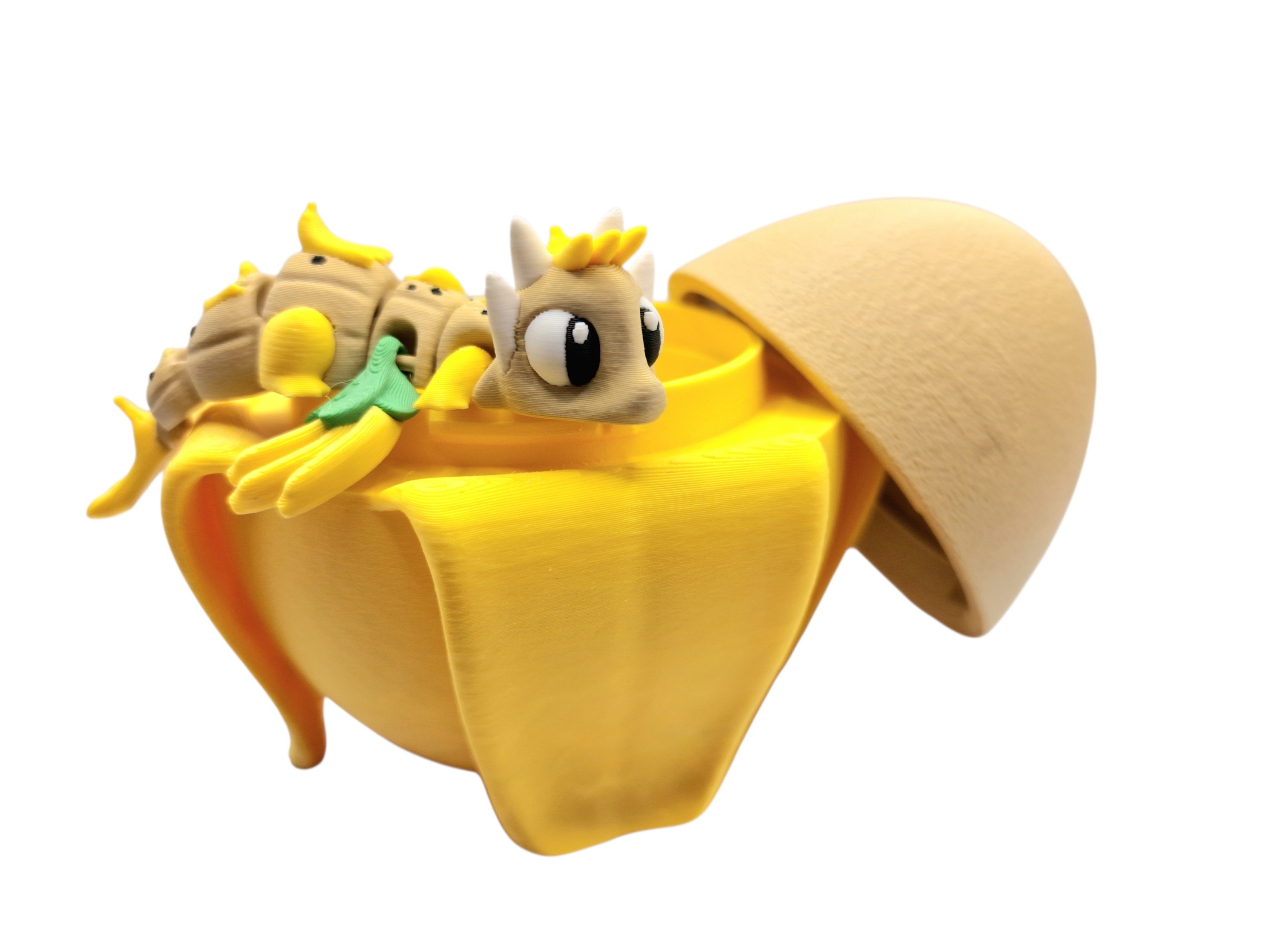 Bananendrache mit Ei 